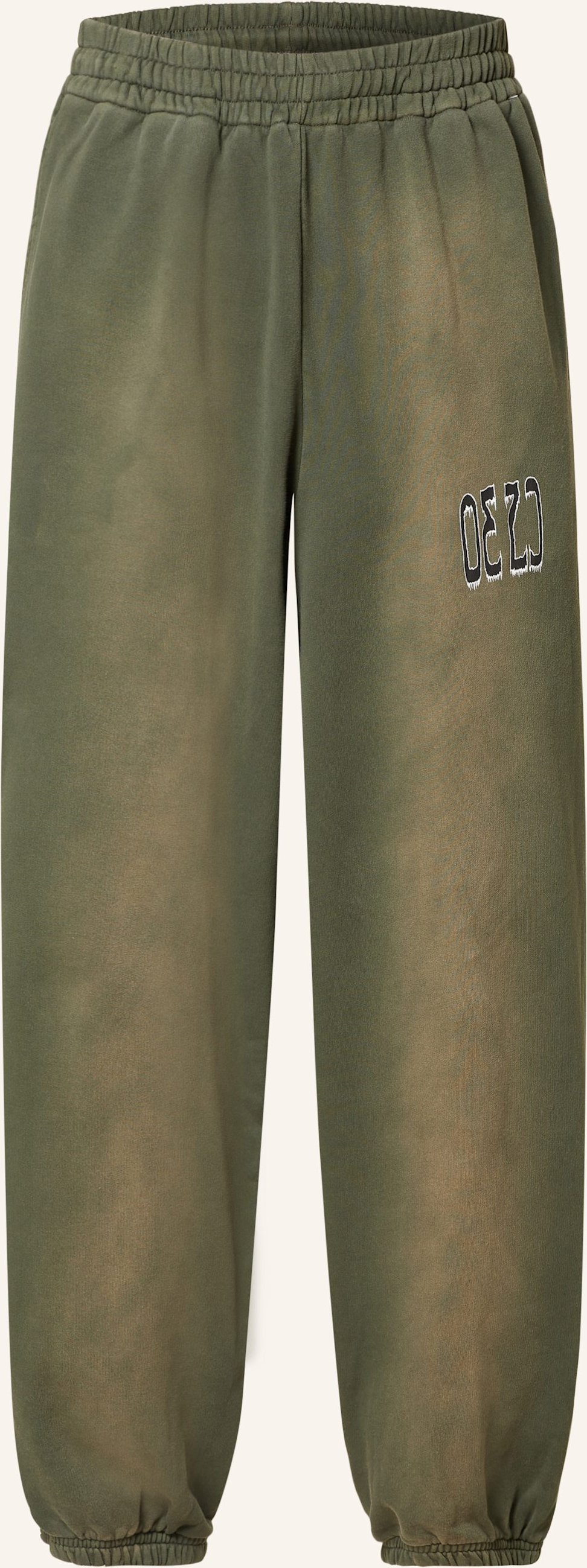 032c Jogginghose Spliced gruen