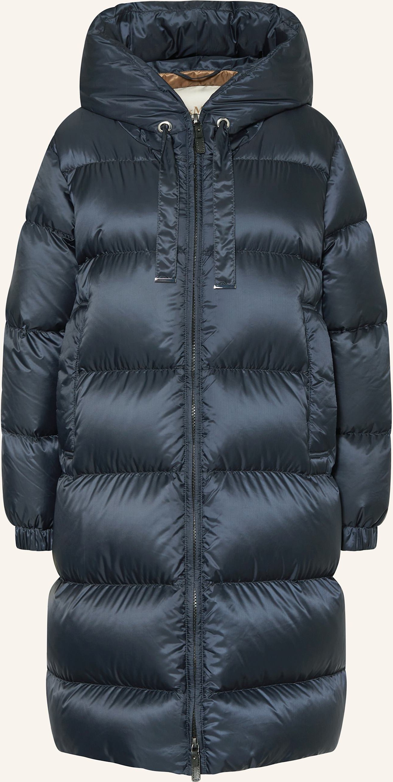 Thumbnail - Max Mara The Cube Daunenmantel Sei blau