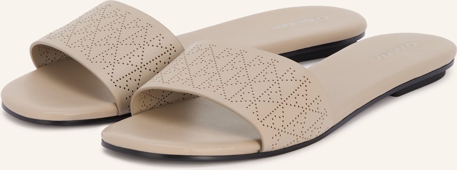 Calvin Klein Pantoletten beige