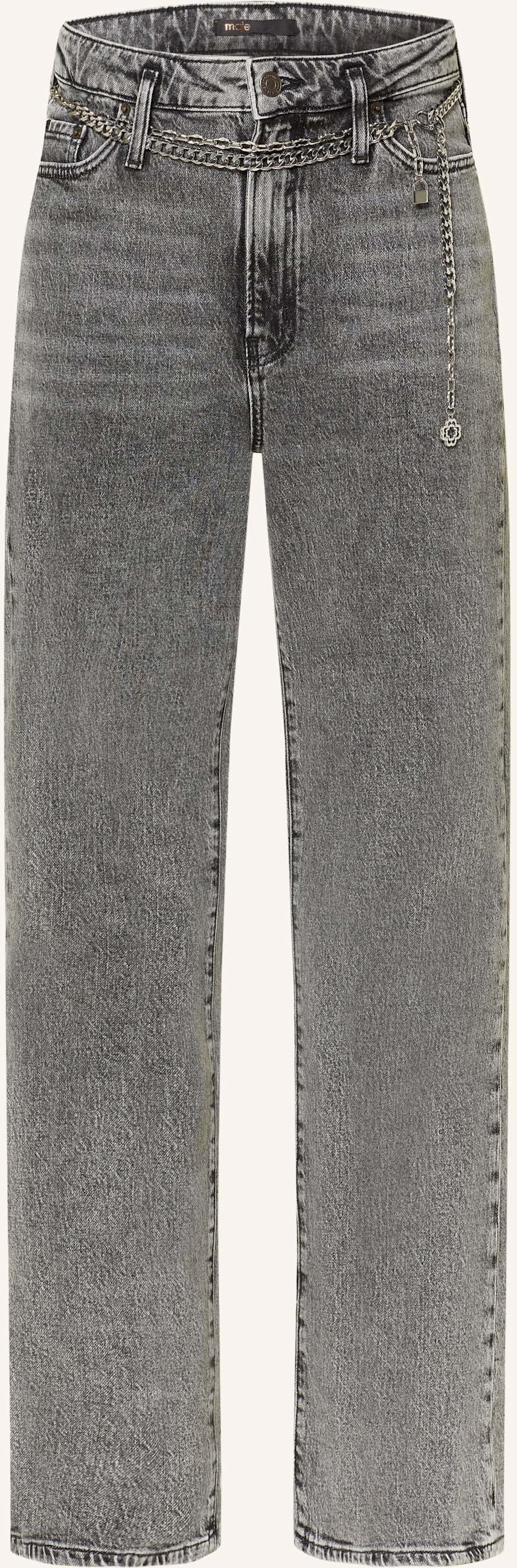 Maje Straight Jeans grau