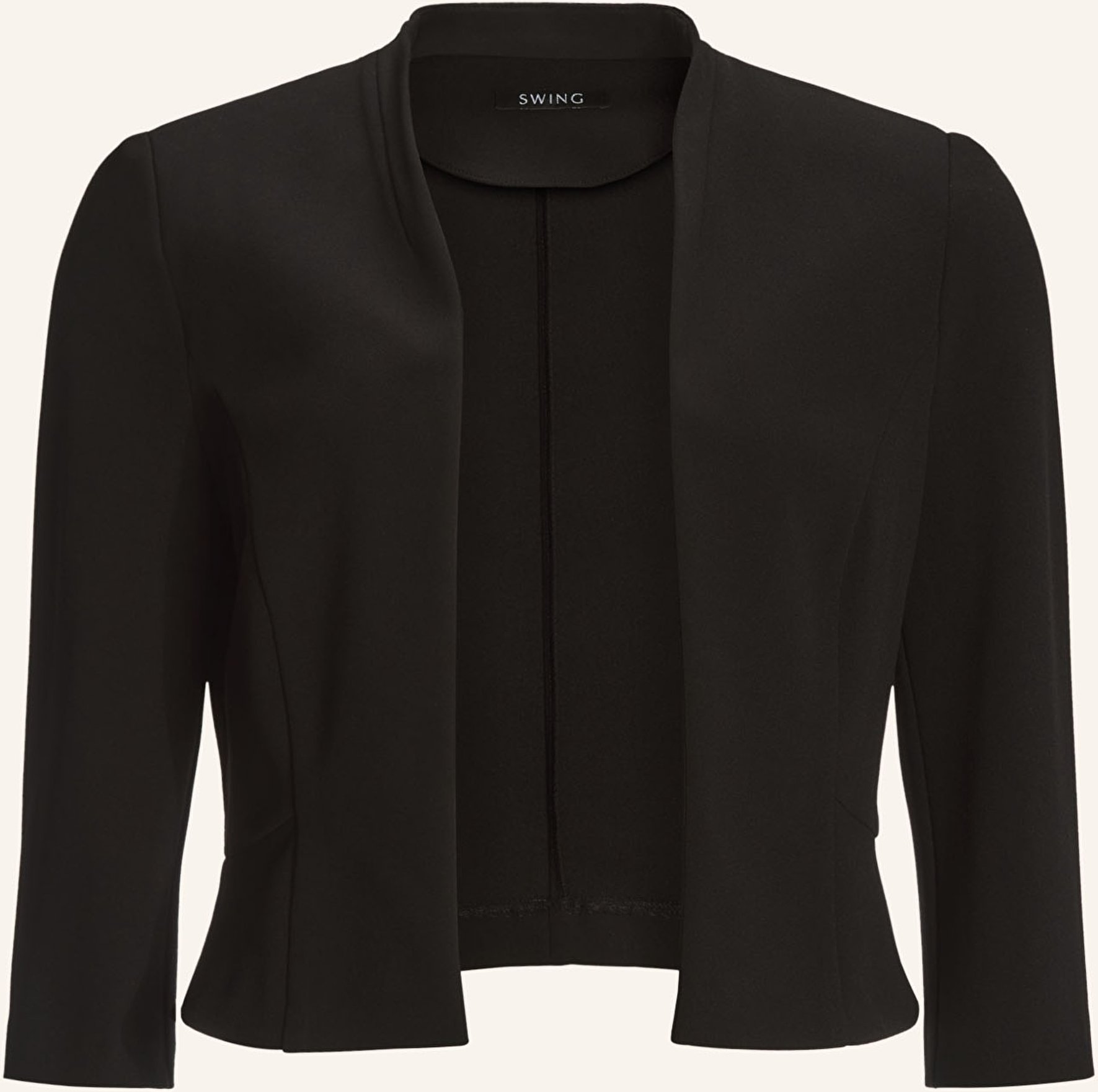 Swing Bolero Mit 3/4-Arm schwarz