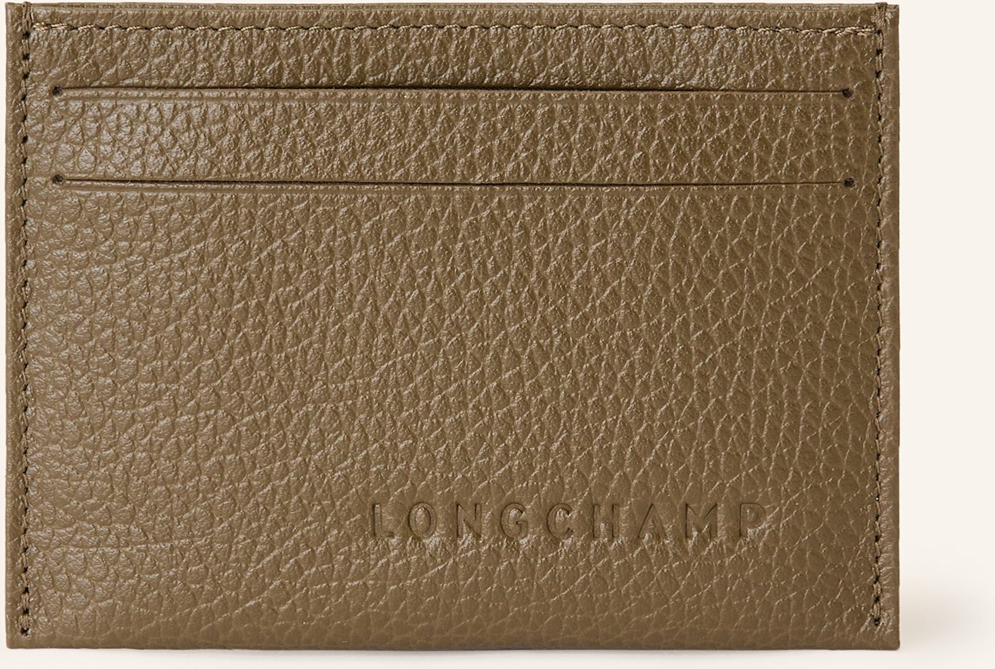 Thumbnail - Longchamp Kartenetui Foulonne gruen