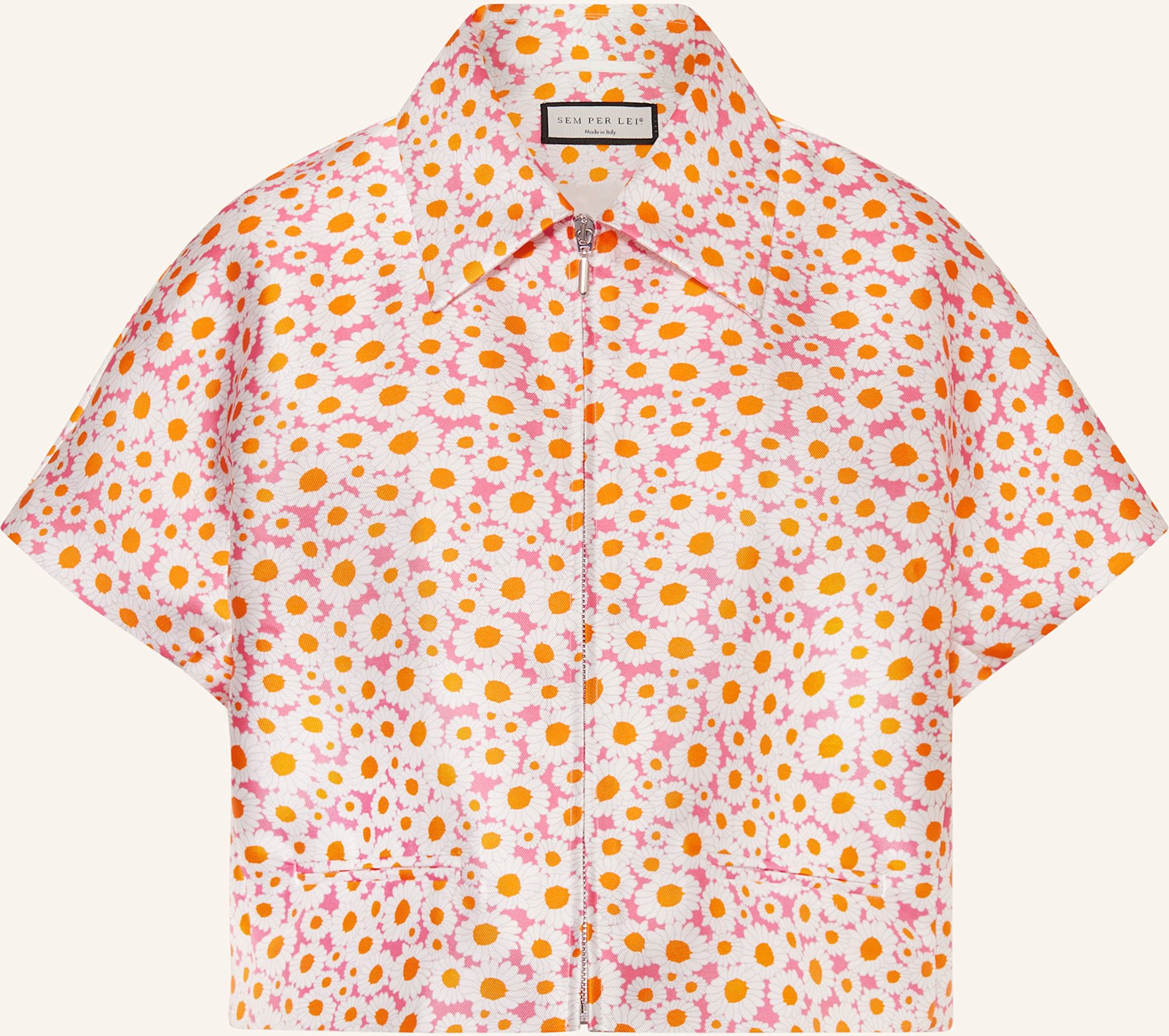 Sem Per Lei Kastenjacke pink