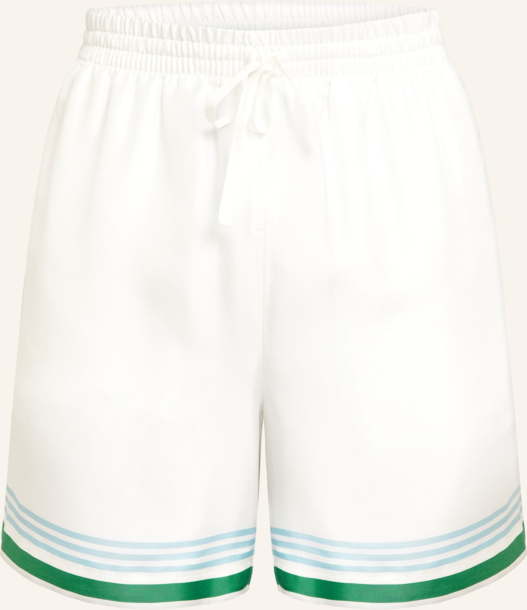 Casablanca Seidenshorts weiss