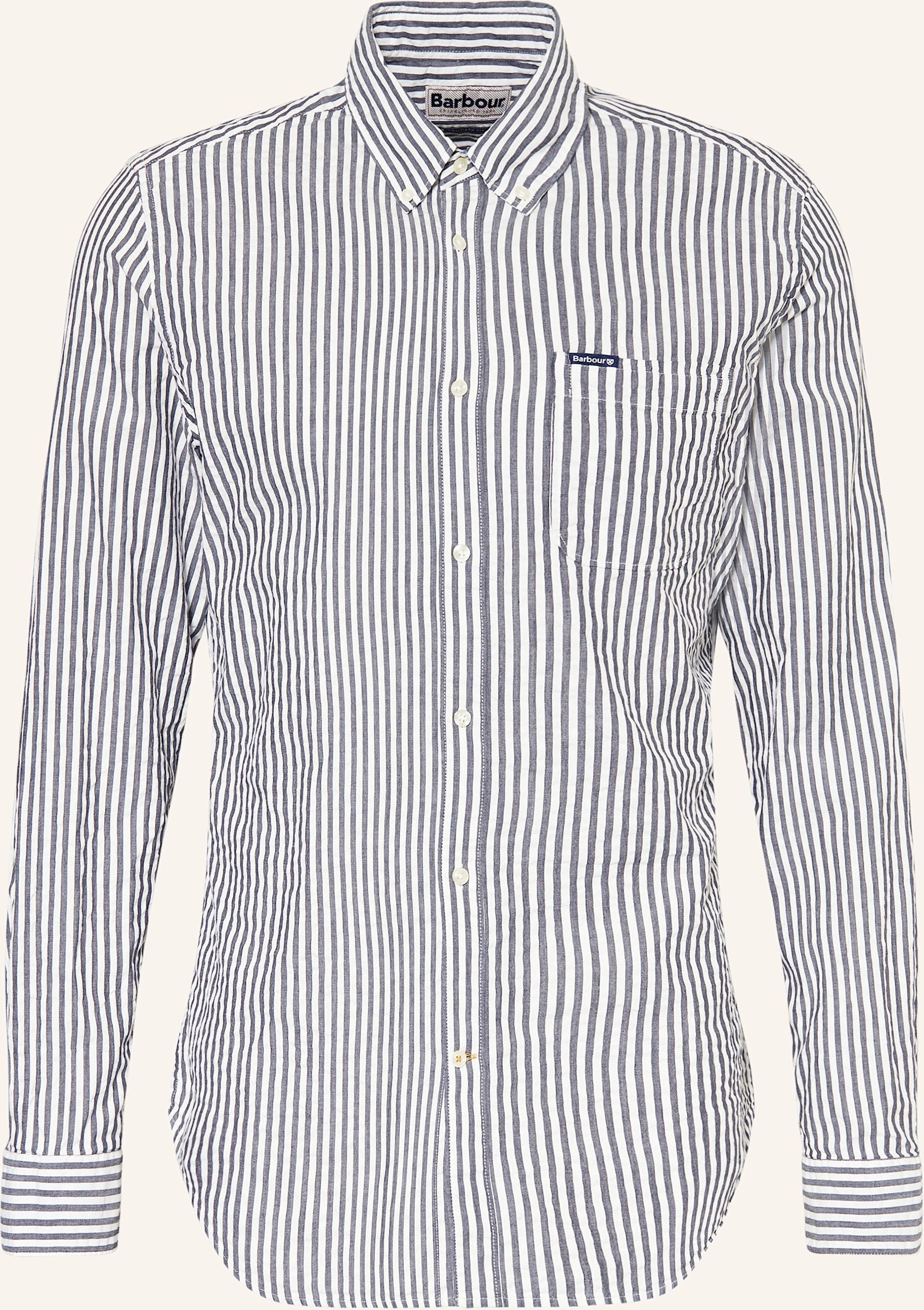 Thumbnail - Barbour Hemd Cresswell Tailored Fit blau