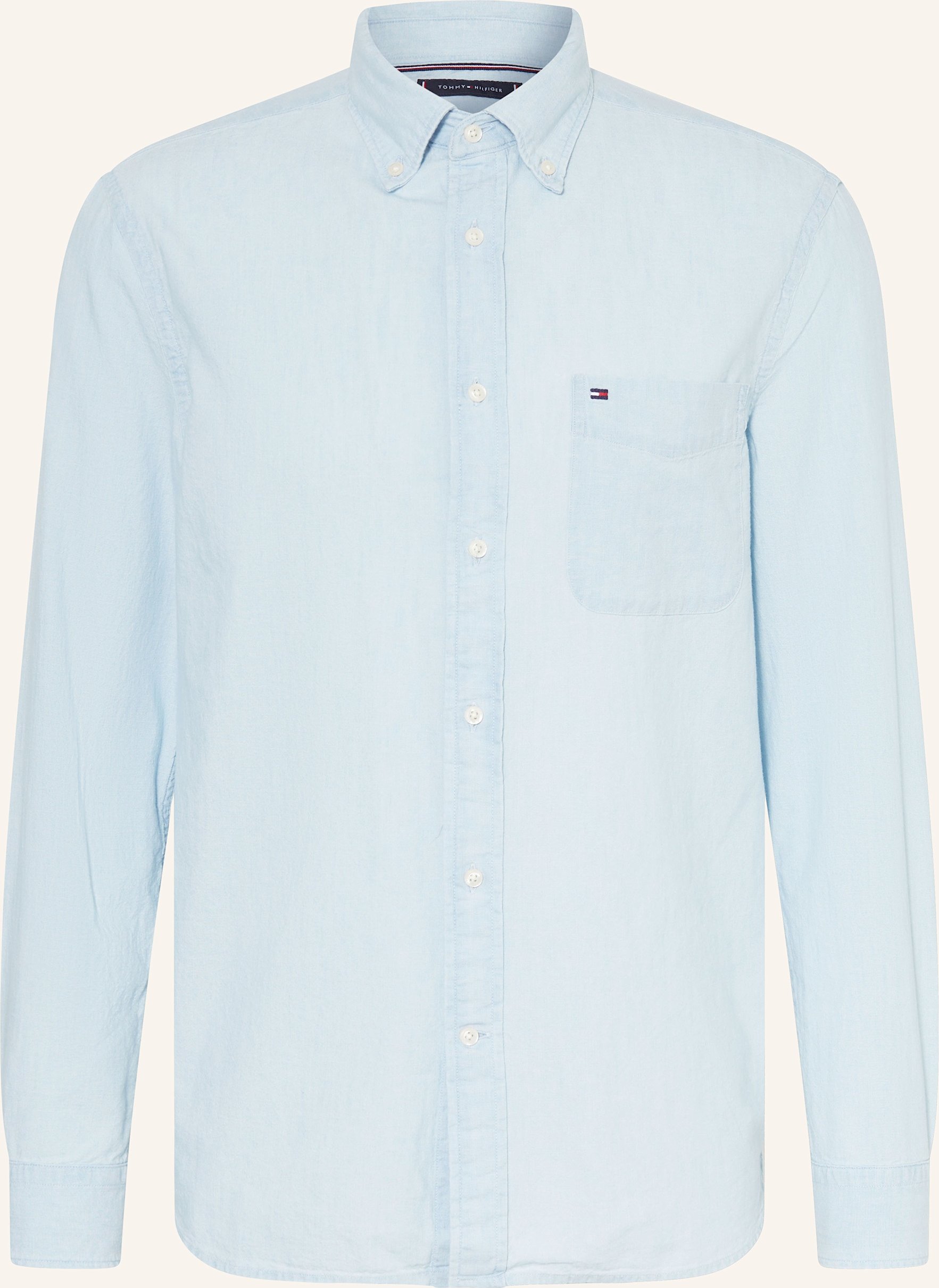 Tommy Hilfiger Hemd Regular Fit blau
