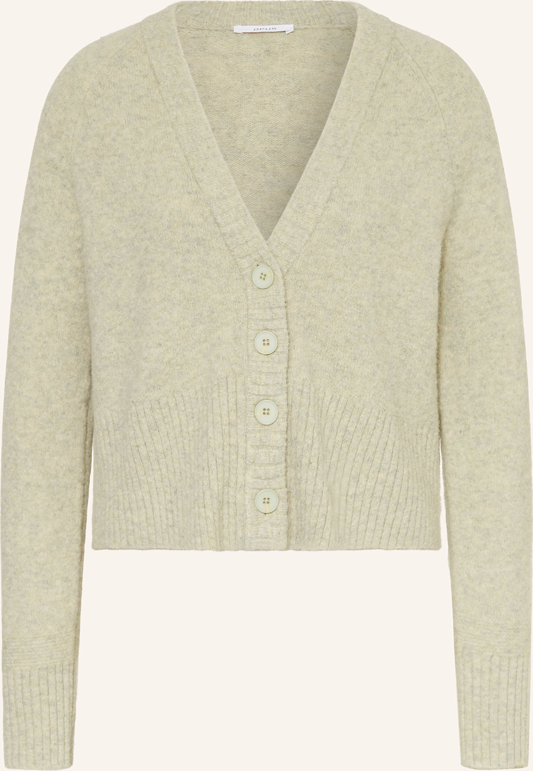 Opus Strickjacke Dassi gruen