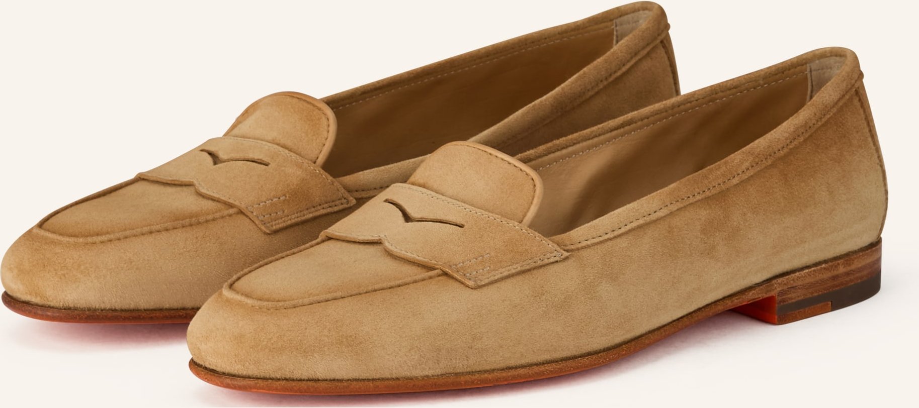 Santoni Penny-Loafer Carla beige