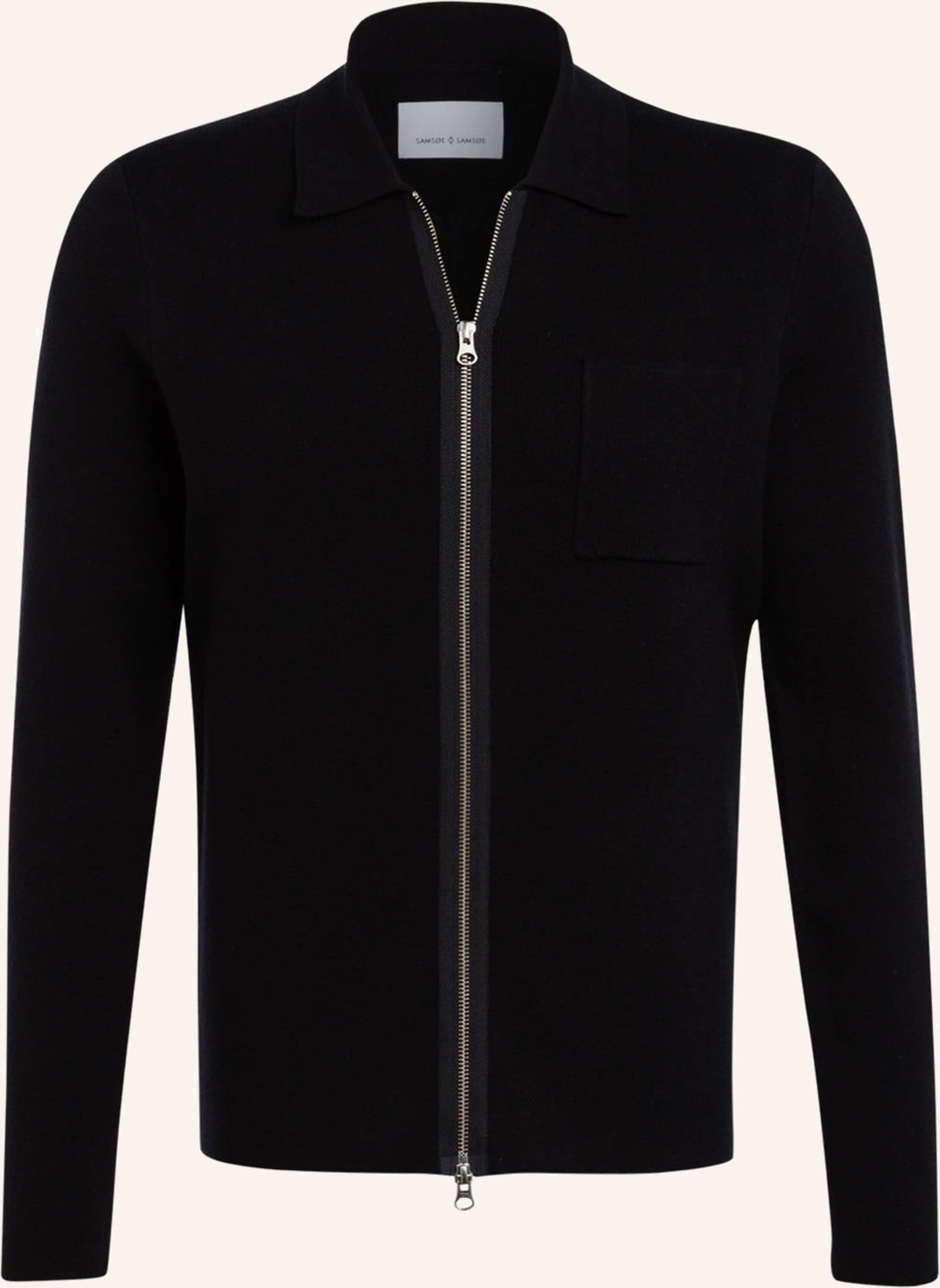 Thumbnail - Samsøe Samsøe Strickjacke Guna schwarz
