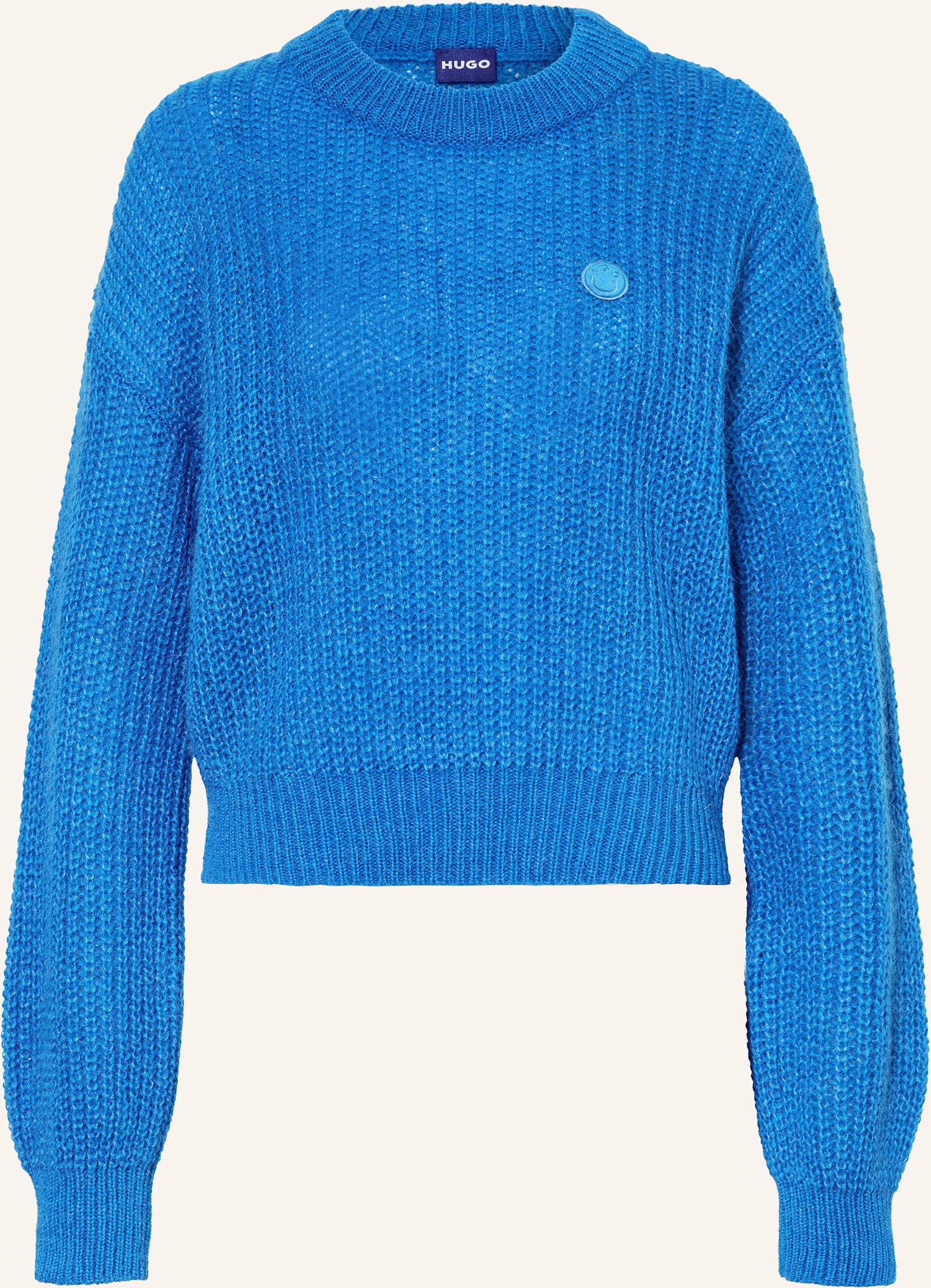 Hugo Pullover Slogerynna Mit Alpaka blau