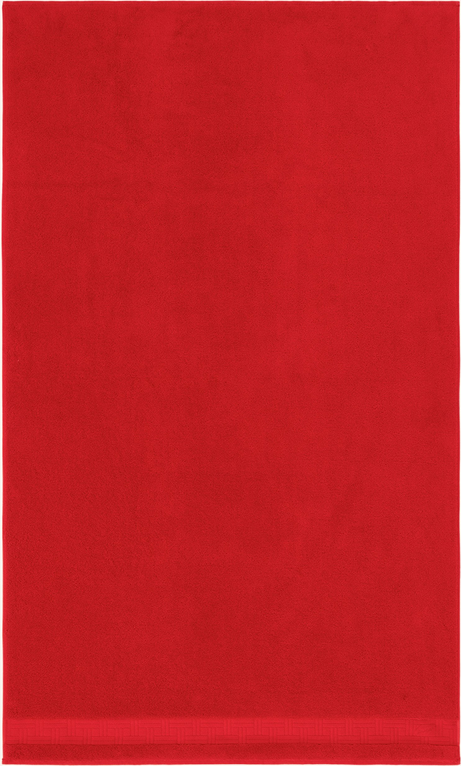 Kenzo Home Badetuch Kweave rot