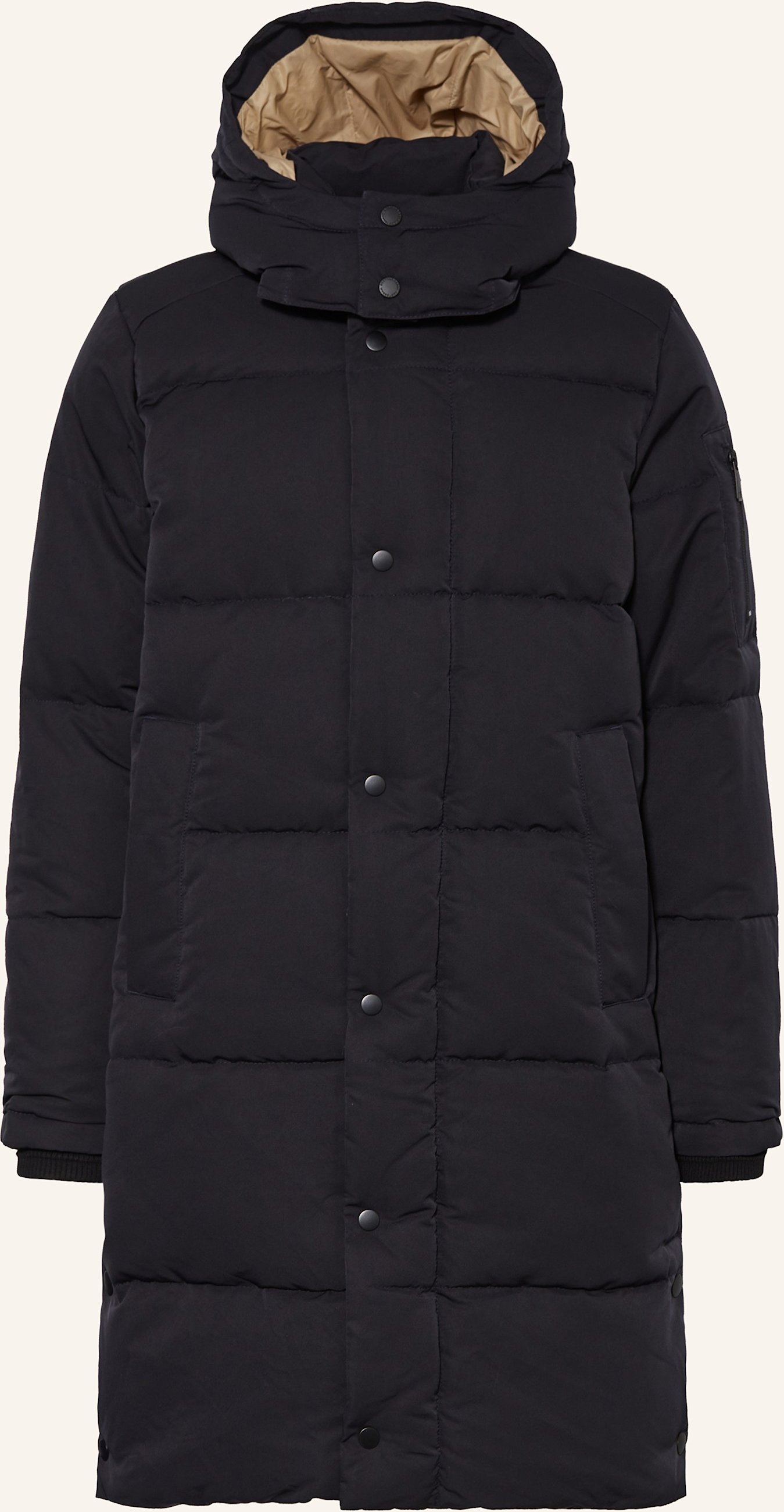 Thumbnail - Scotch & Soda Steppmantel grau