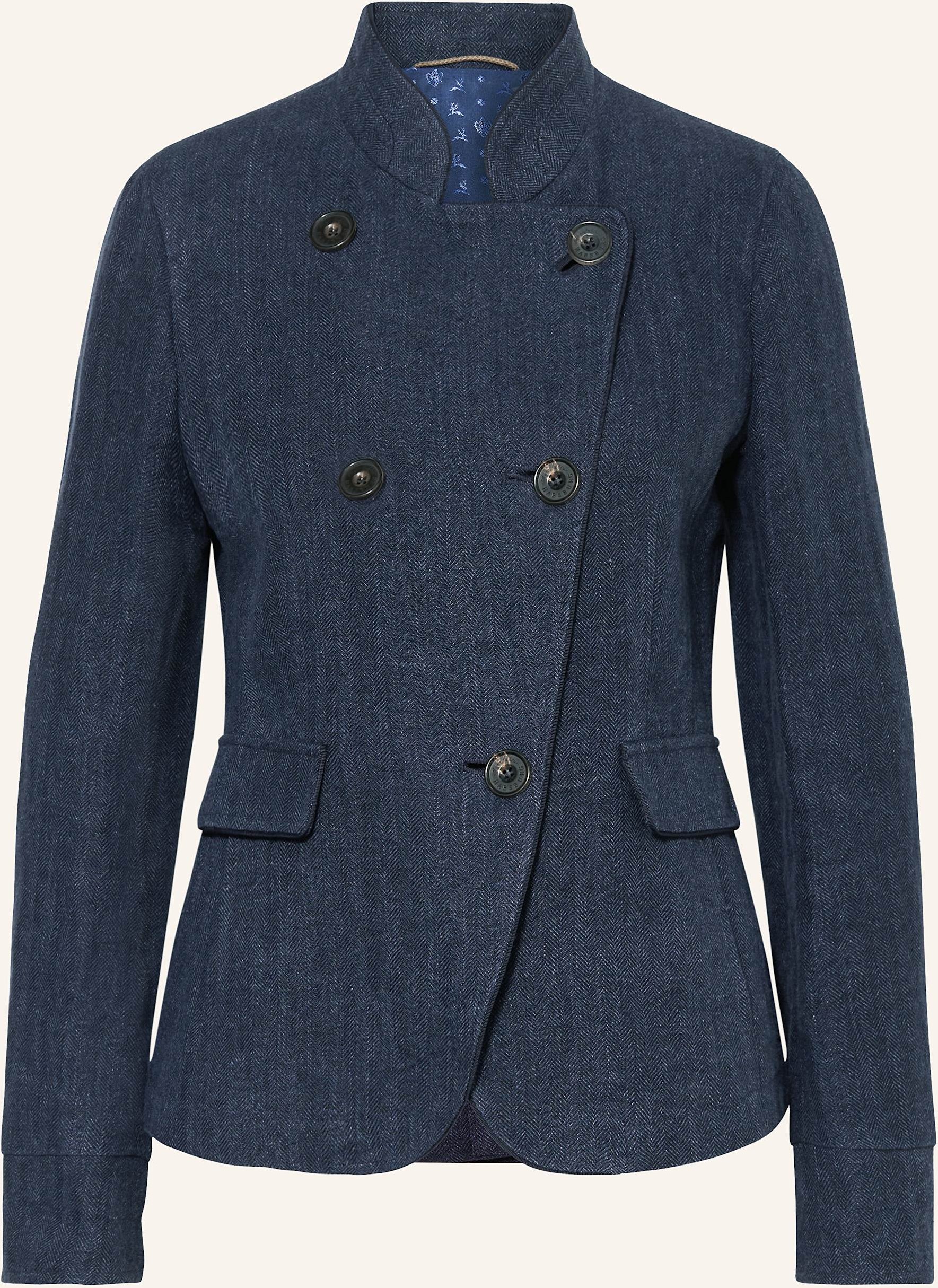 Habsburg Leinenjanker Moosburg blau