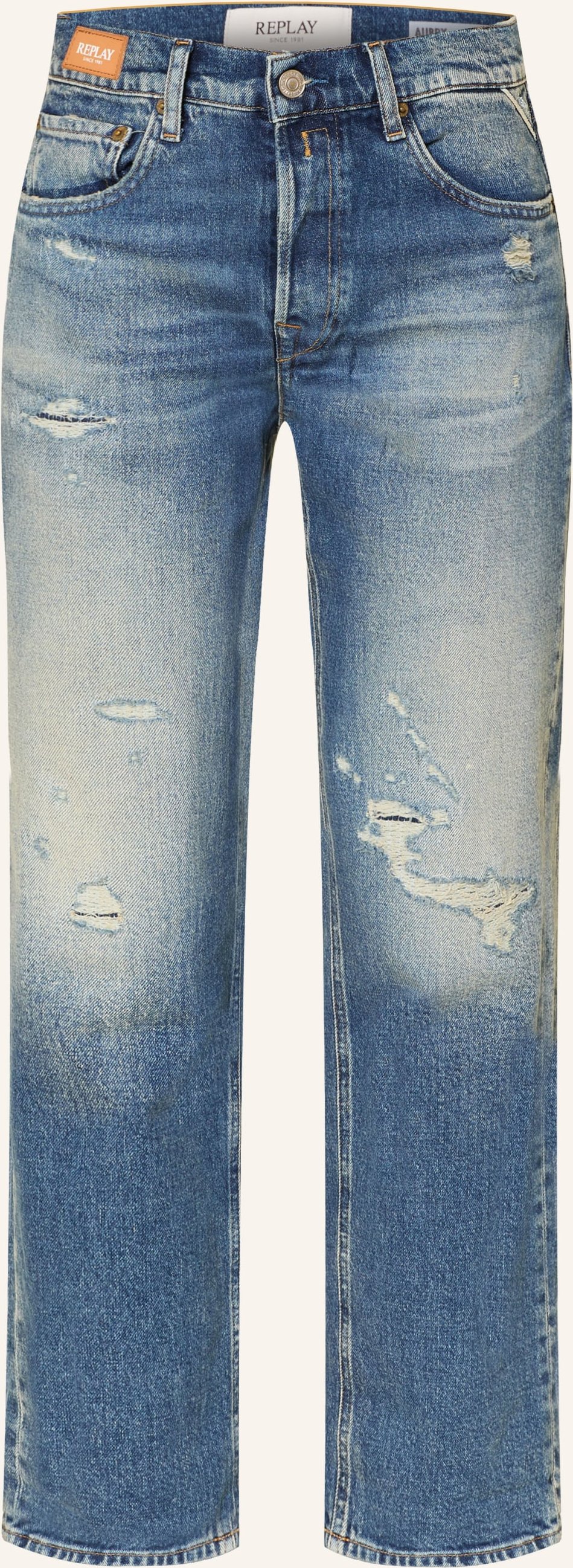 Replay Boyfriend Jeans Aubry blau