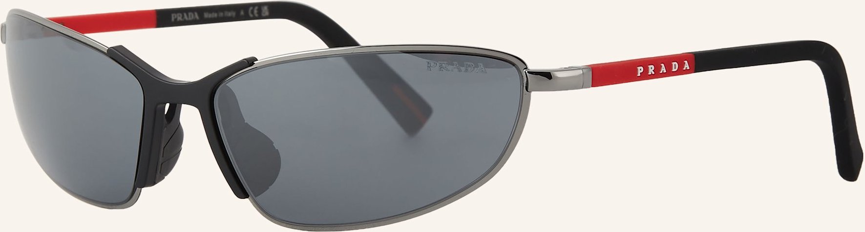 Prada Linea Rossa Sonnenbrille Ps 55zs grau