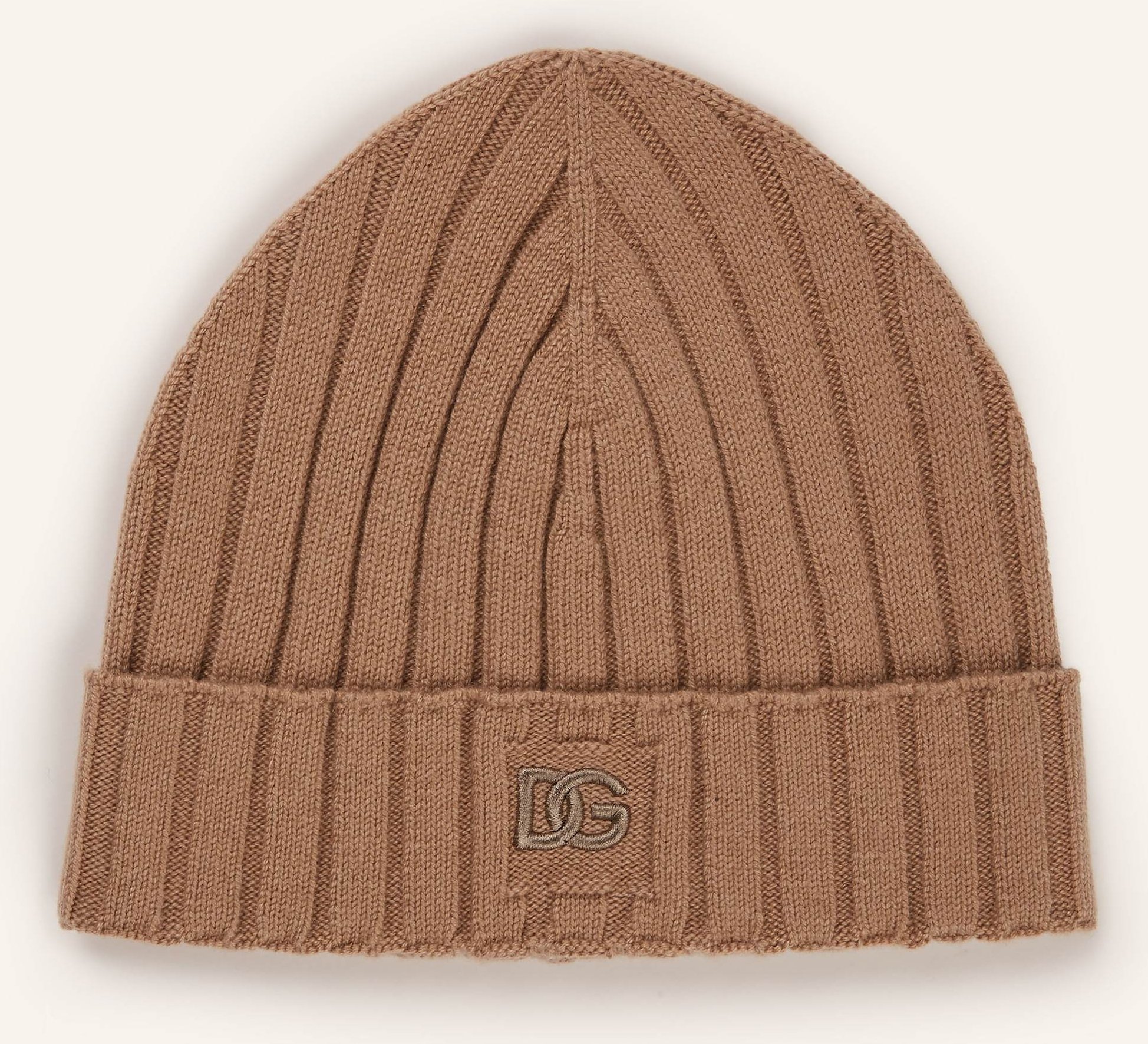Thumbnail - Dolce & Gabbana Cashmere-Mütze beige