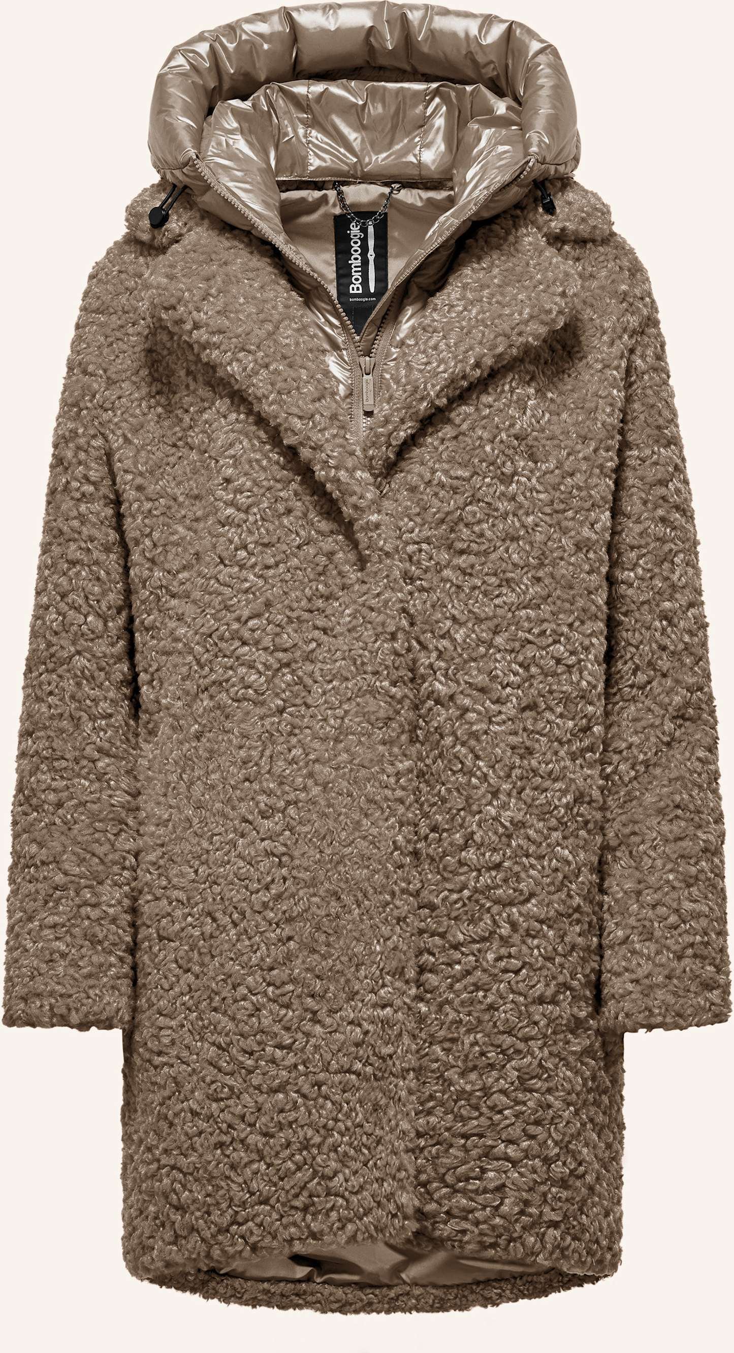 Thumbnail - Bomboogie Daunenmantel Odessa beige