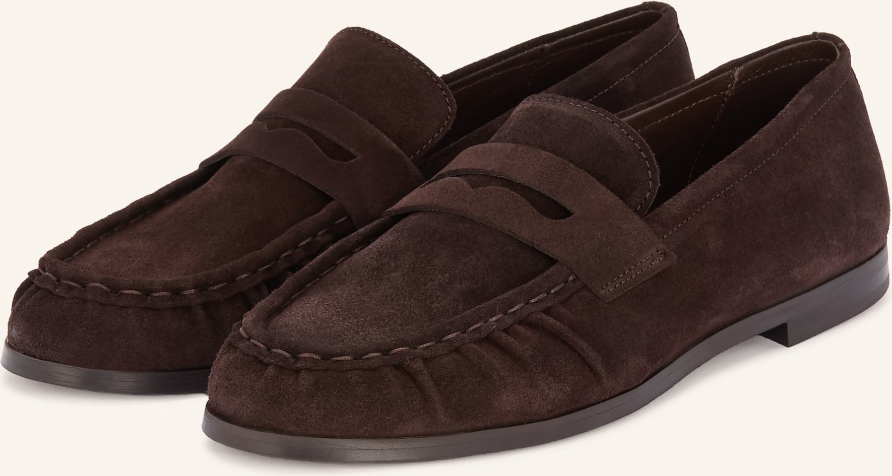 Mrs & Hugs Penny-Loafer braun