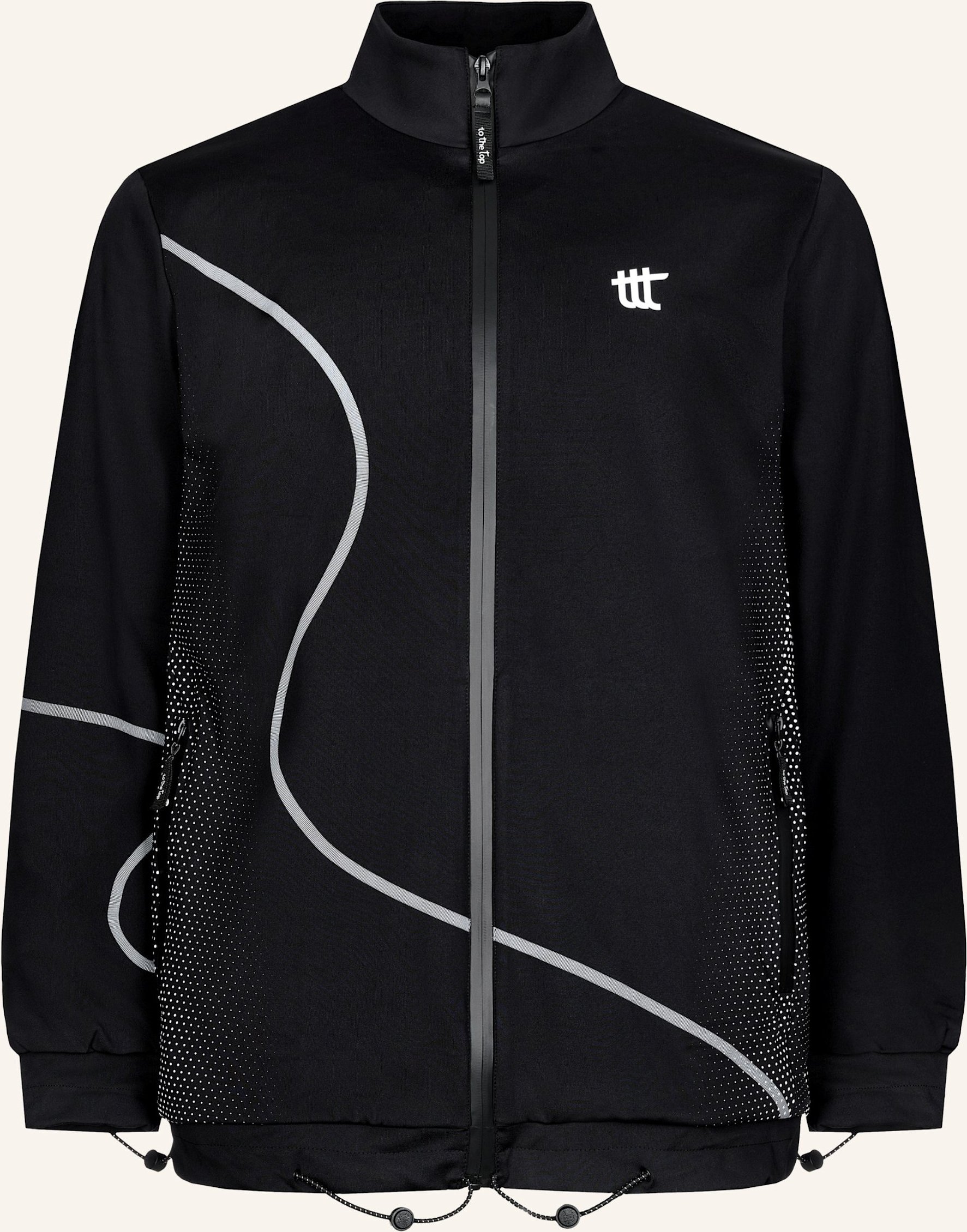 To The Top Jacket Pace Tall schwarz