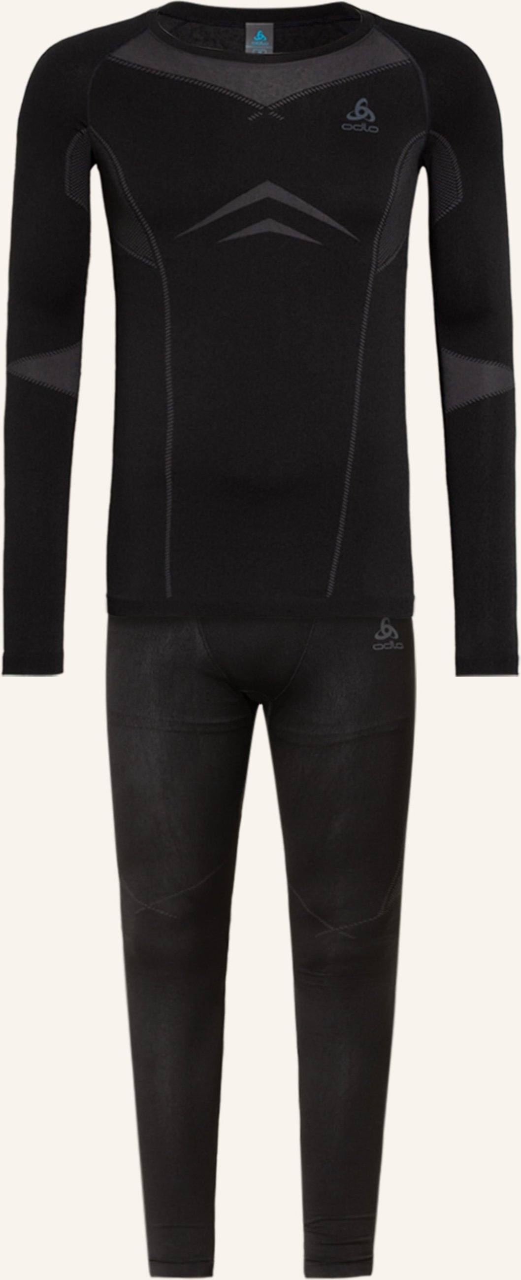 Thumbnail - Odlo Funktionswäsche-Set Performance Evolution Warm schwarz
