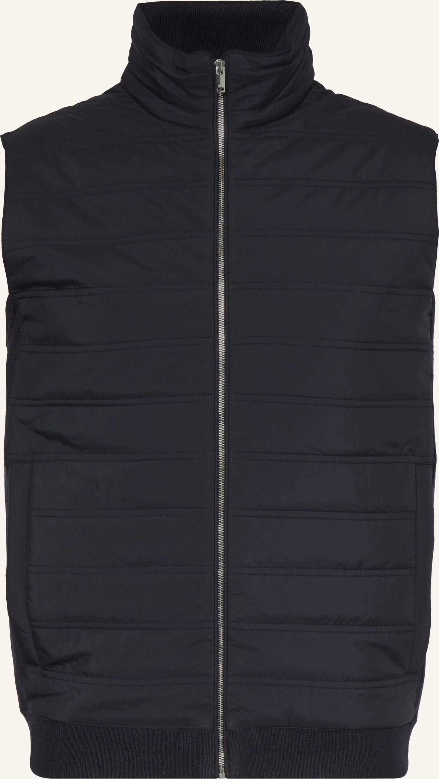 Reiss Weste William Im Materialmix blau