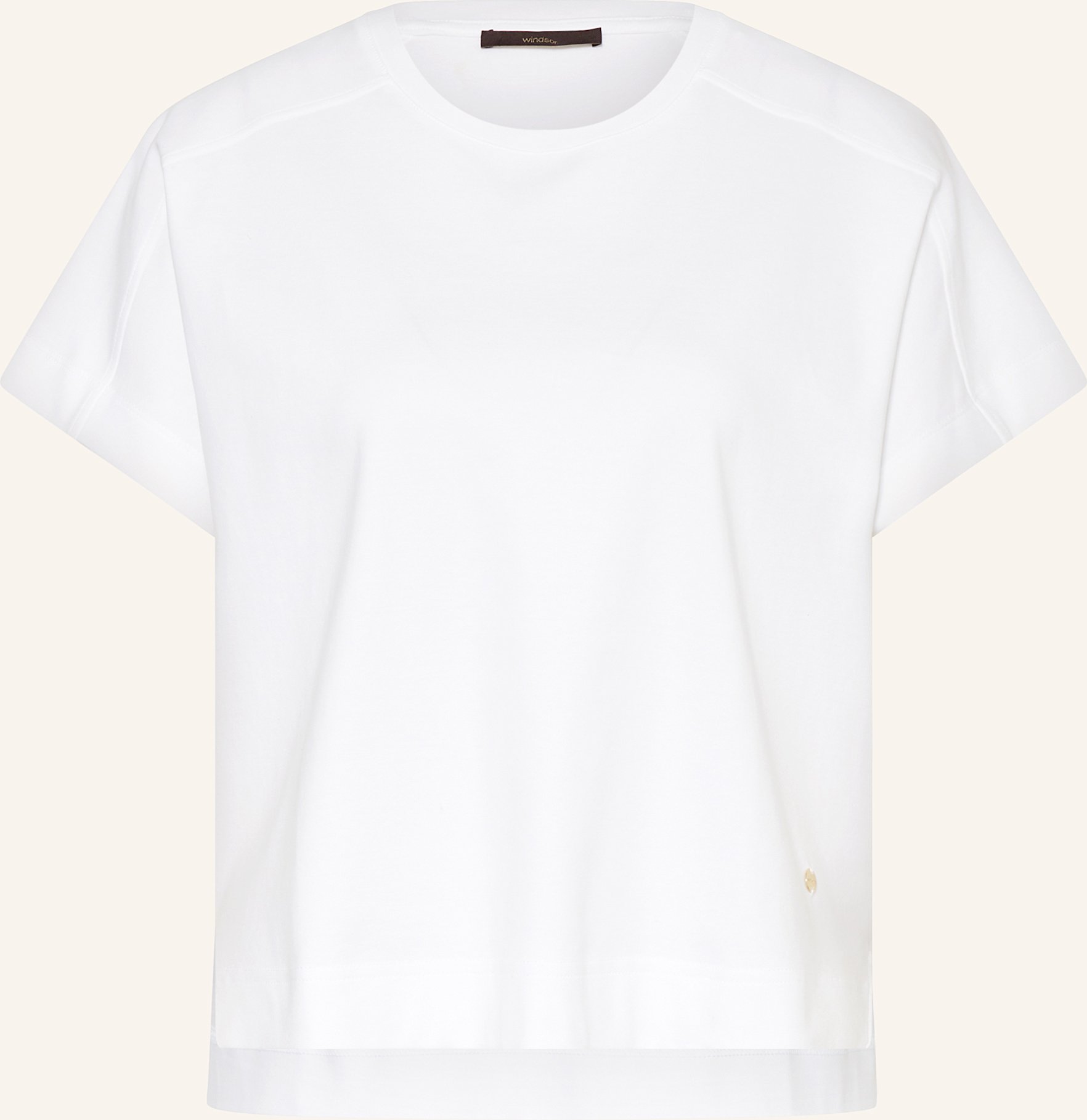 Windsor. Oversized-Shirt weiss