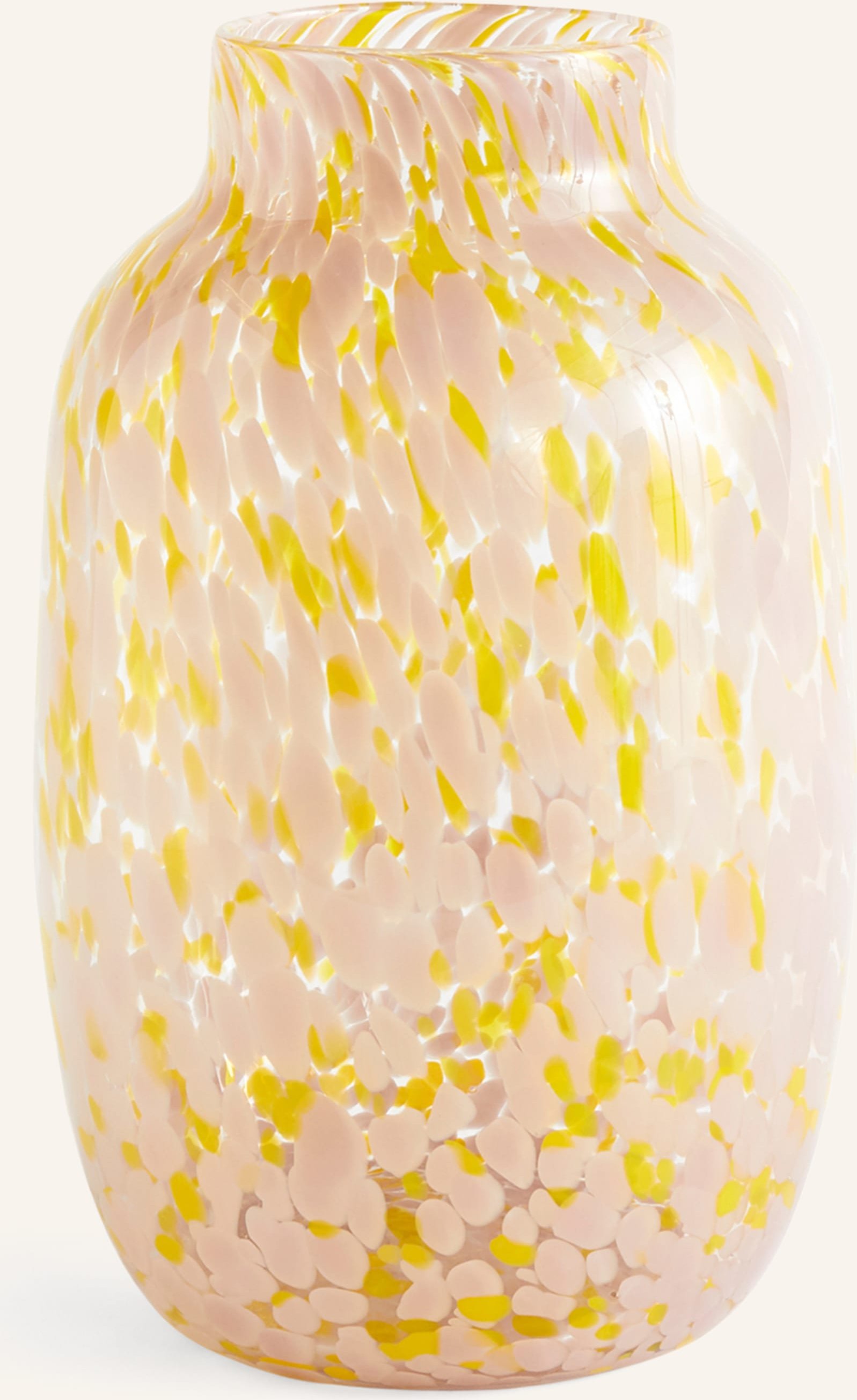 Hay Vase Splash gelb