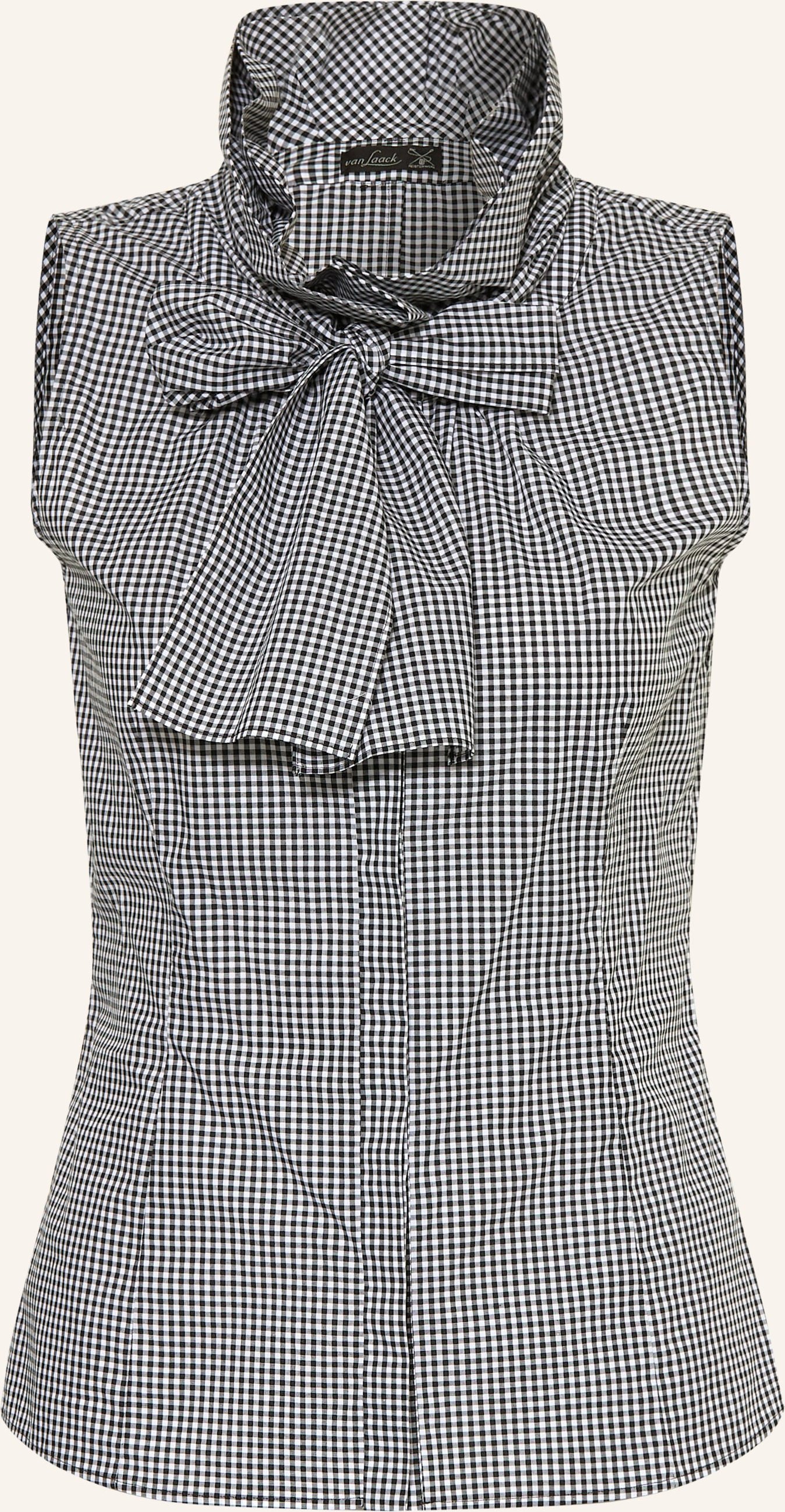 Van Laack Blusentop Vl-Adrienn-Xx Mit Schluppe grau