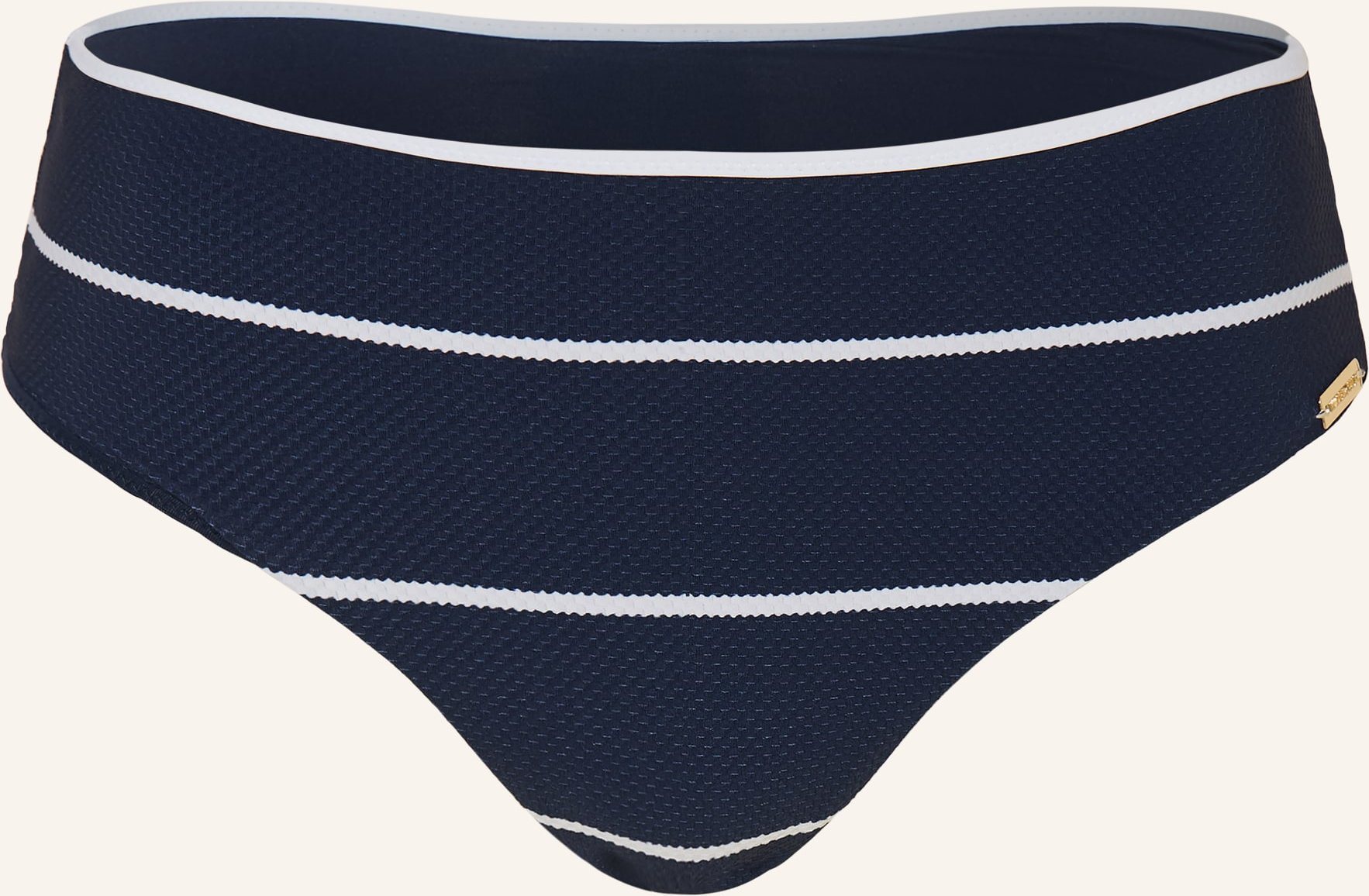 Watercult Basic-Bikini-Hose Coastal Lines blau