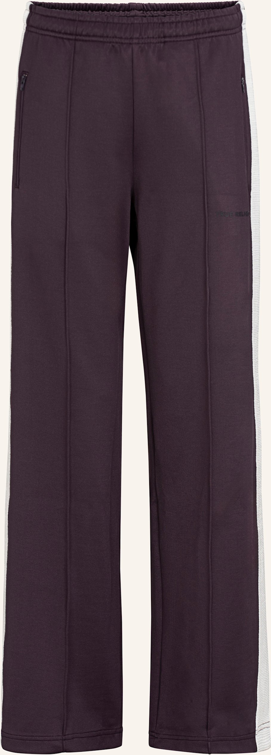 True Religion Hose Taylor Im Jogging Stil rot