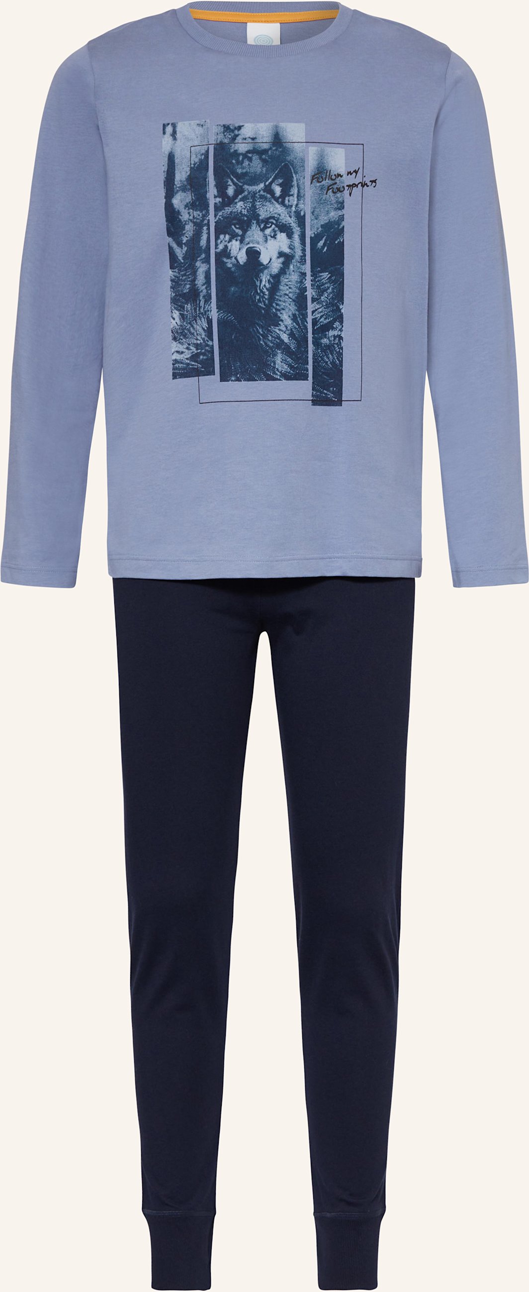 Sanetta Schlafanzug grau