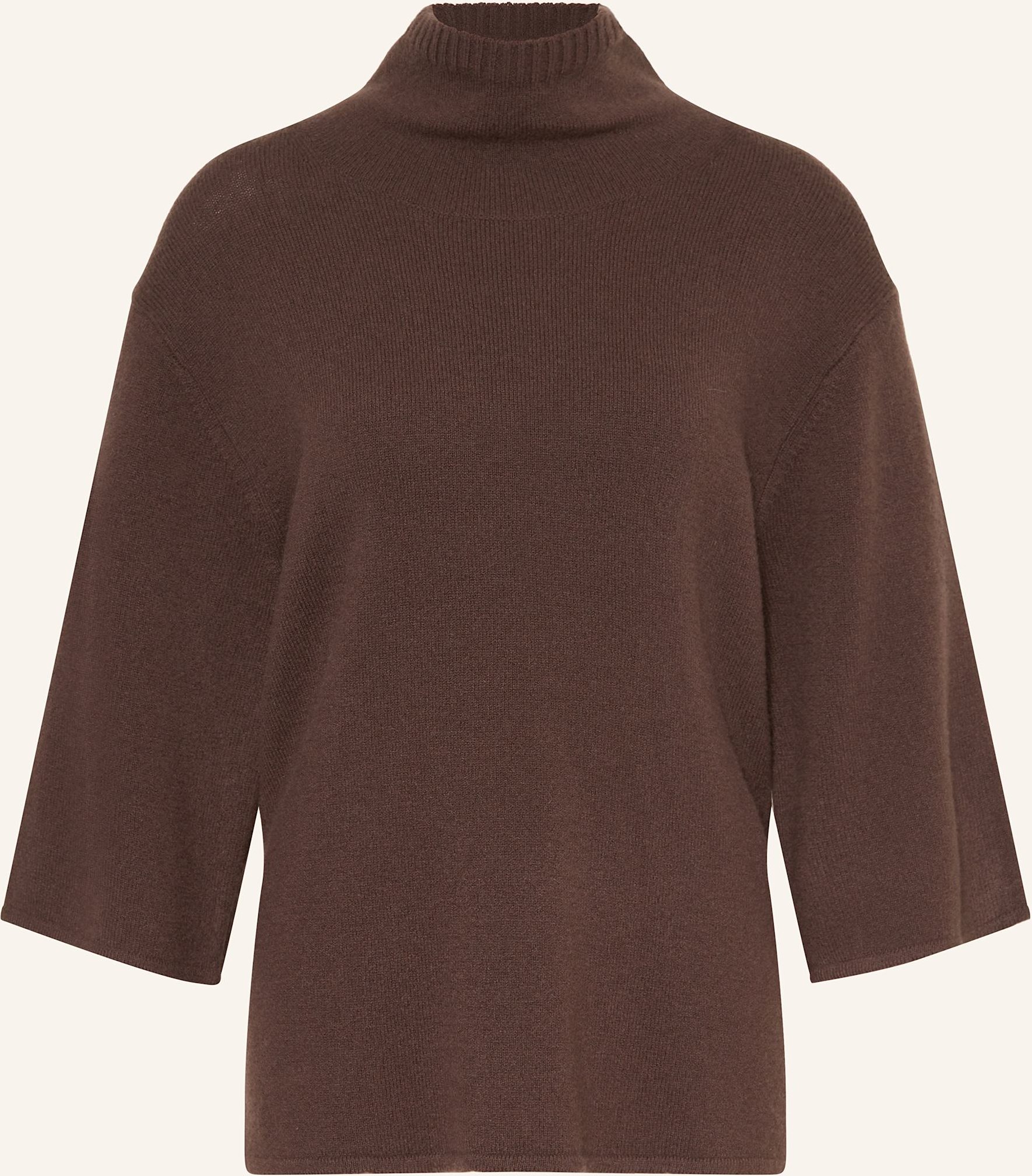 Ftc Cashmere Rollkragenpullover Aus Cashmere Mit 3/4-Arm braun