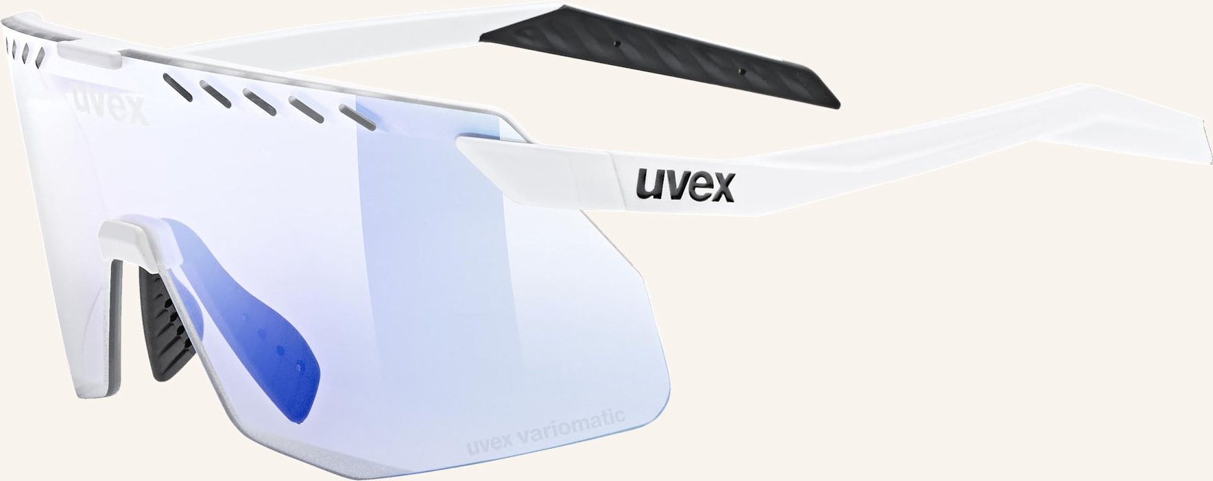 Uvex Radbrille Pace Stage S V weiss