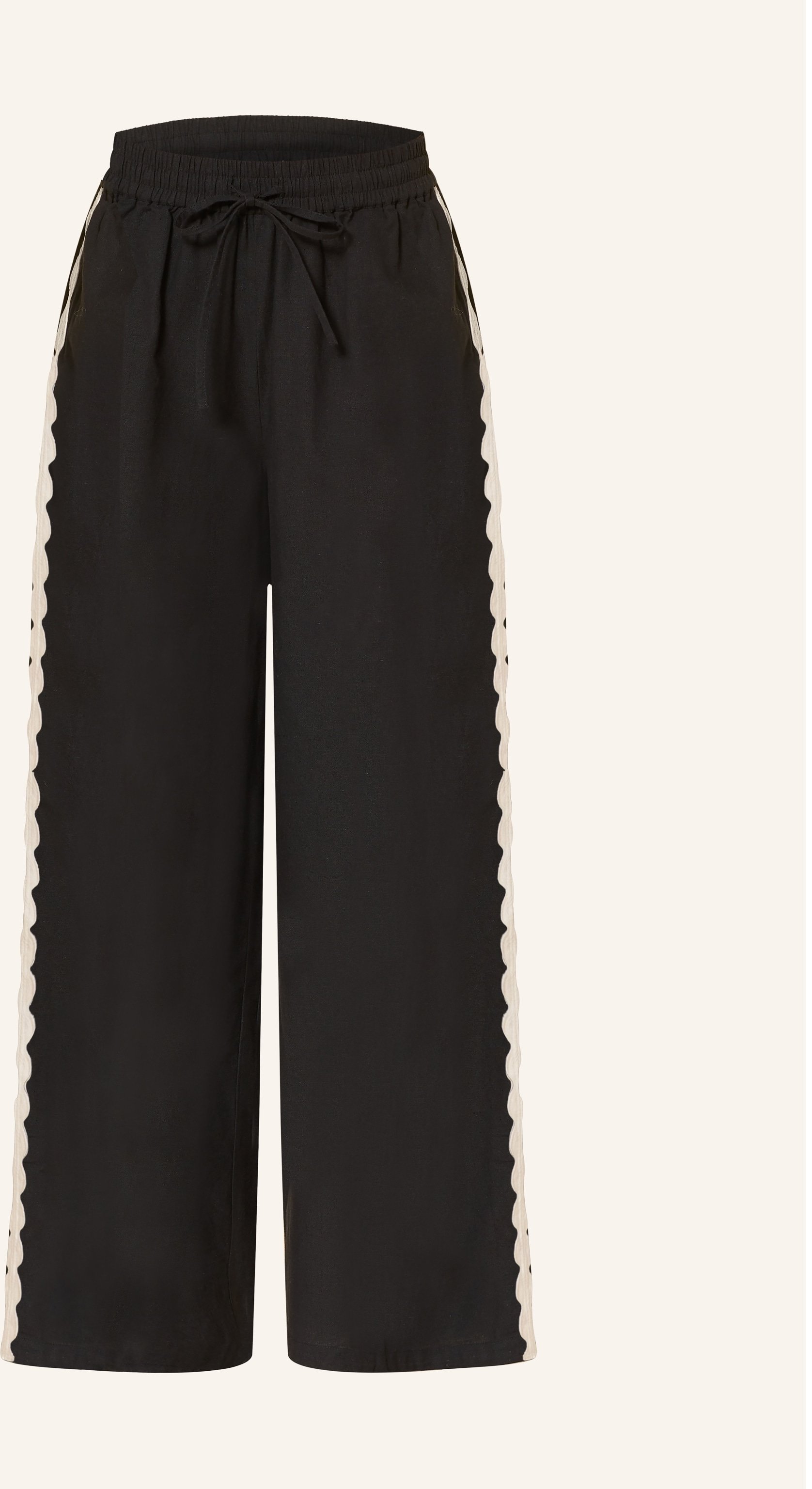 Seafolly Marlenehose schwarz