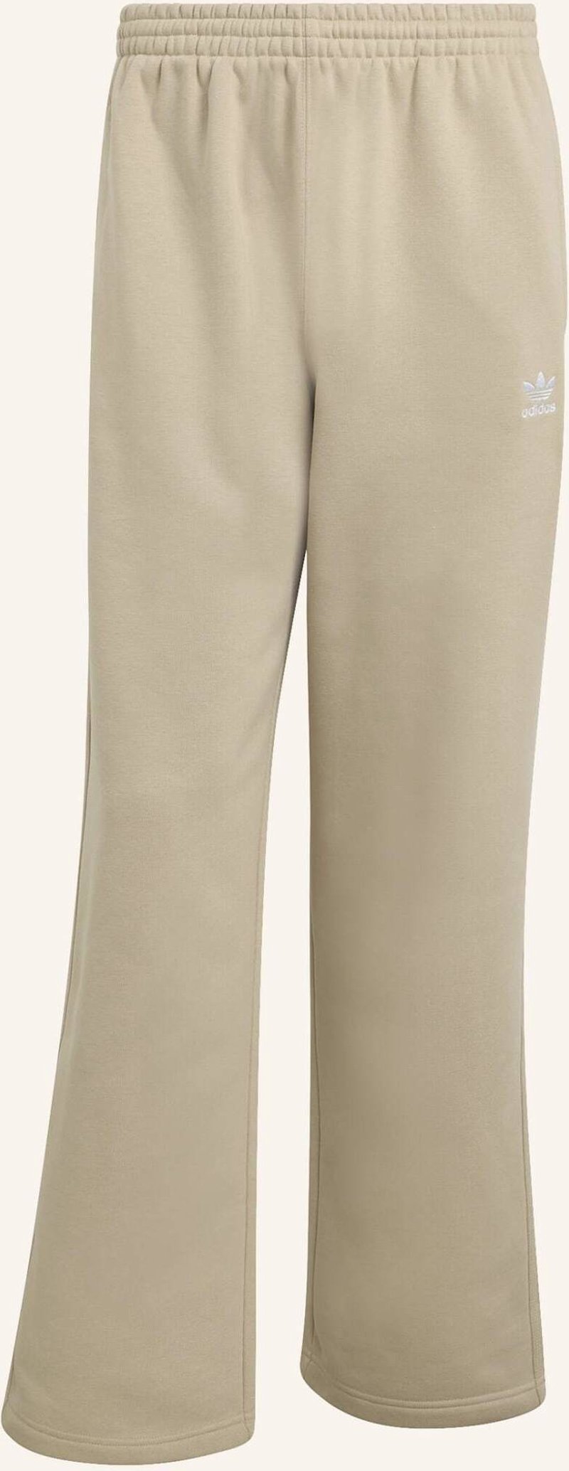 Adidas Originals Trefoil Essentials Open Hem Hose beige