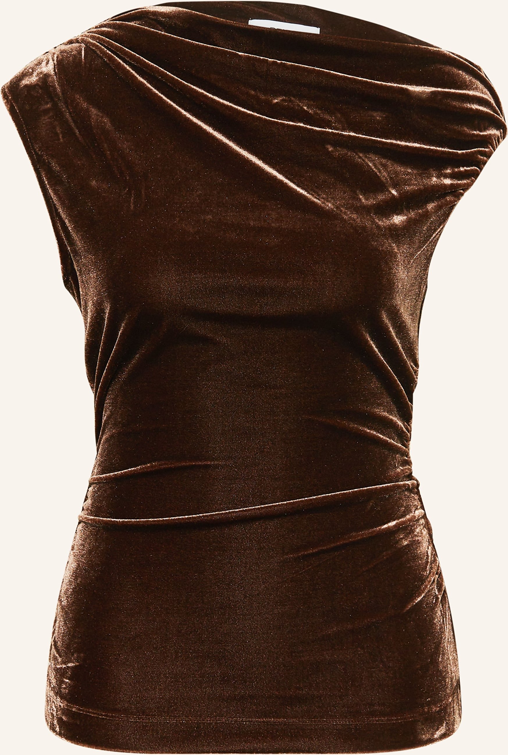 Reiss One-Shoulder-Top Demi Aus Nicki braun