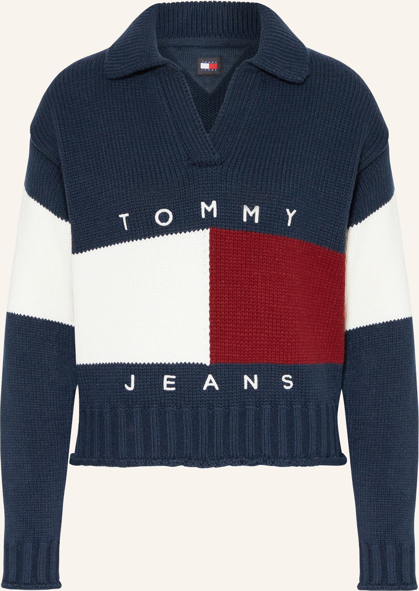 Tommy Jeans Pullover blau