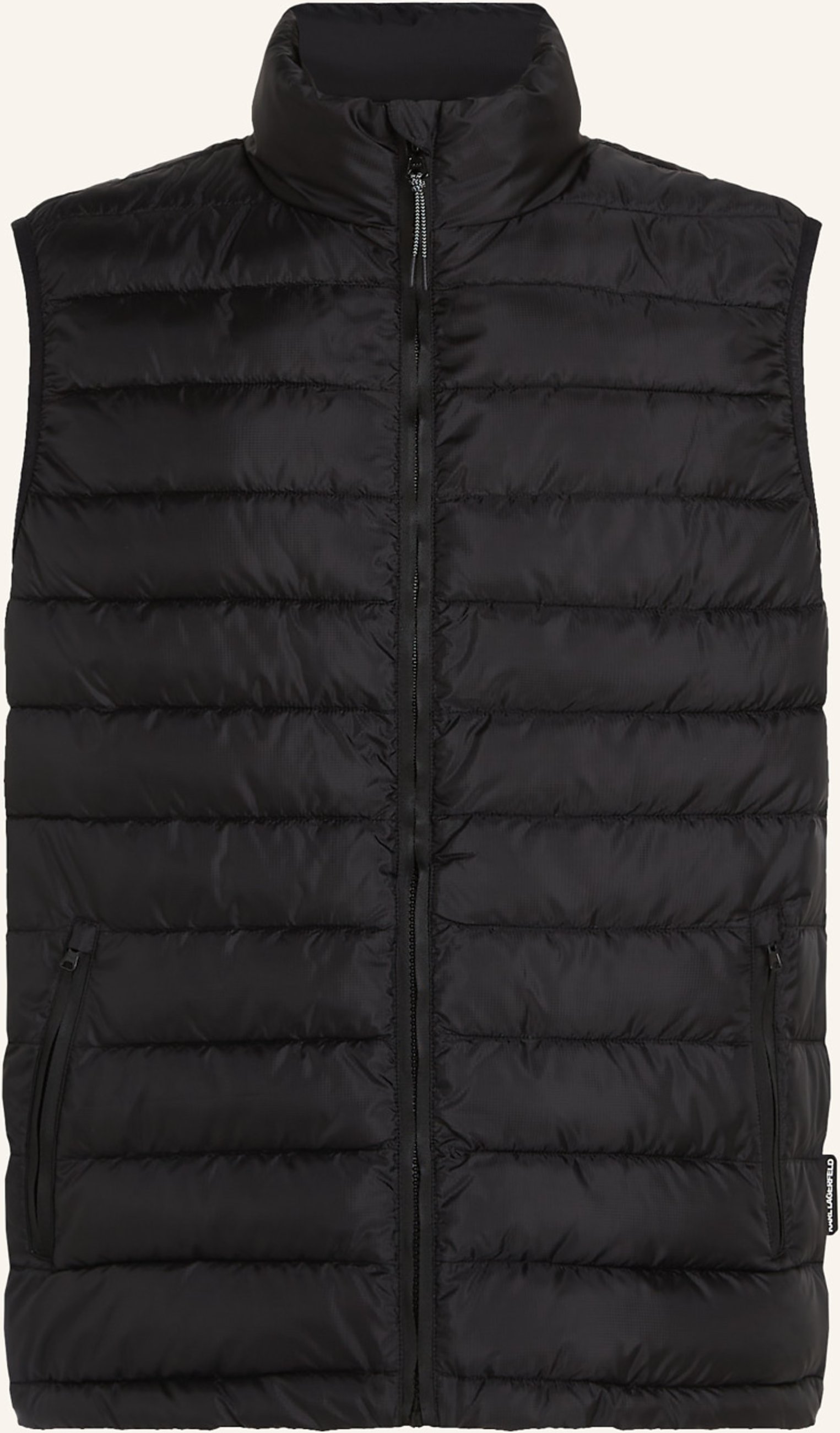 Karl Lagerfeld Weste schwarz