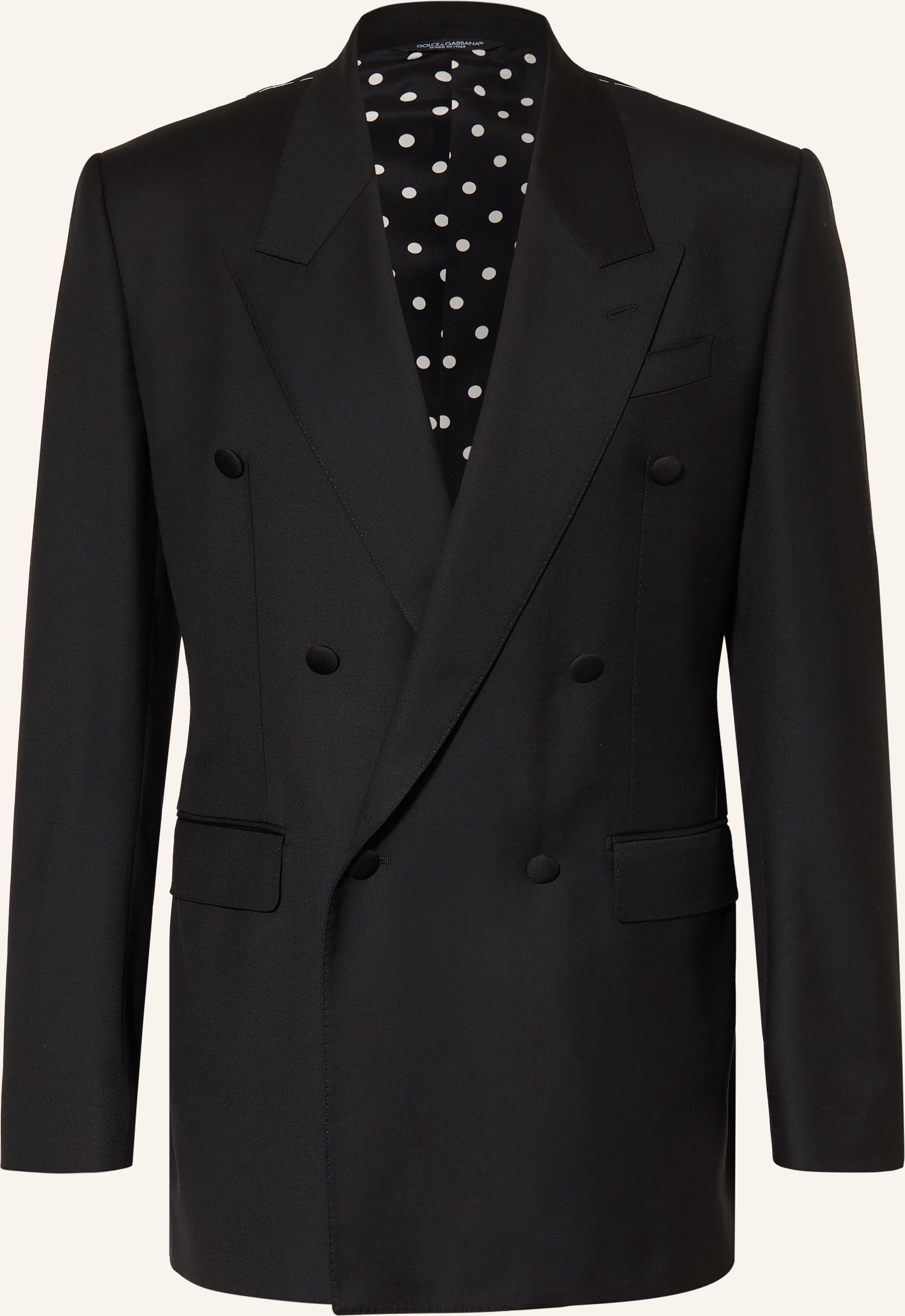 Dolce & Gabbana Sakko Sicilia Extra Slim Fit schwarz