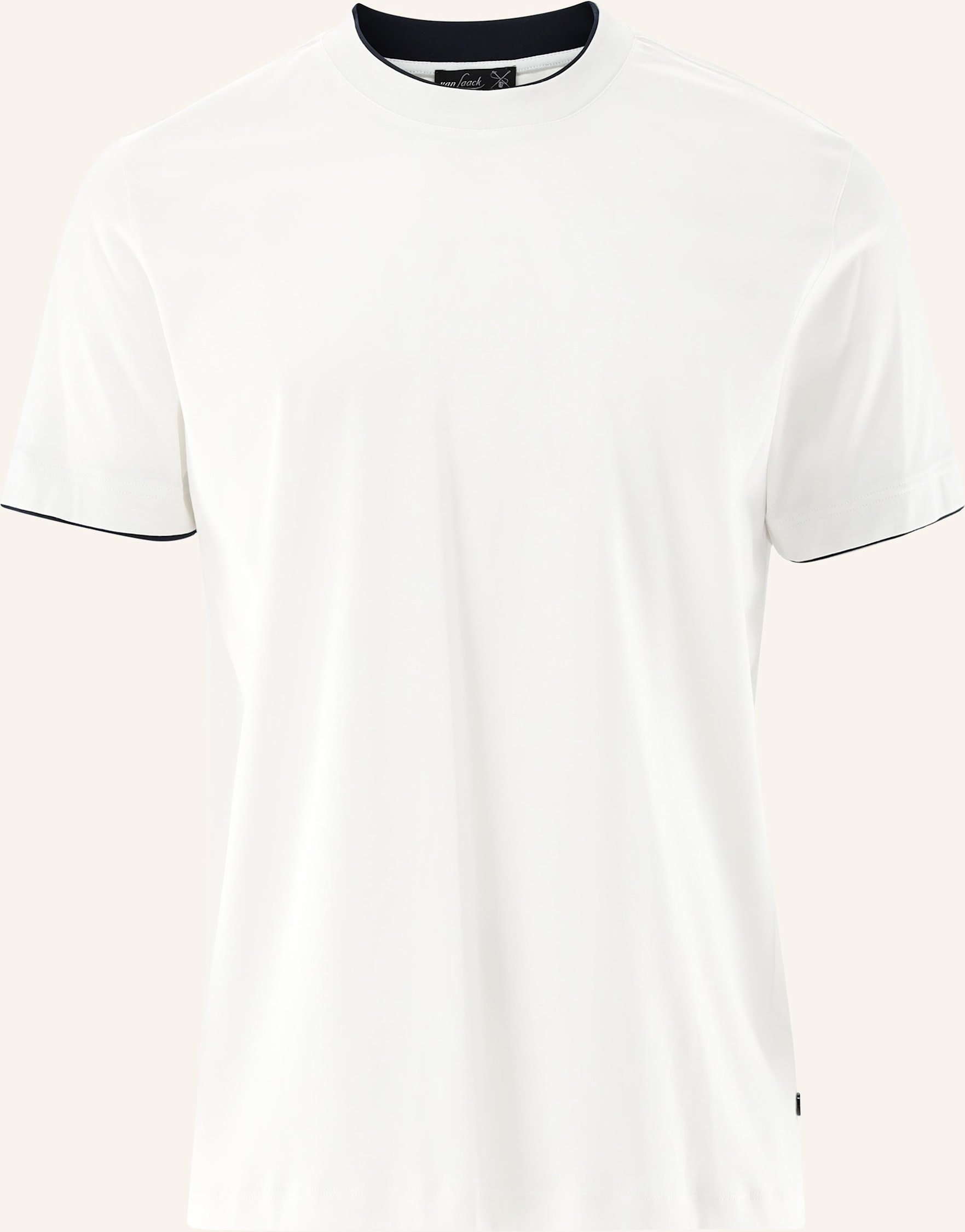 Van Laack T-Shirt Polo weiss