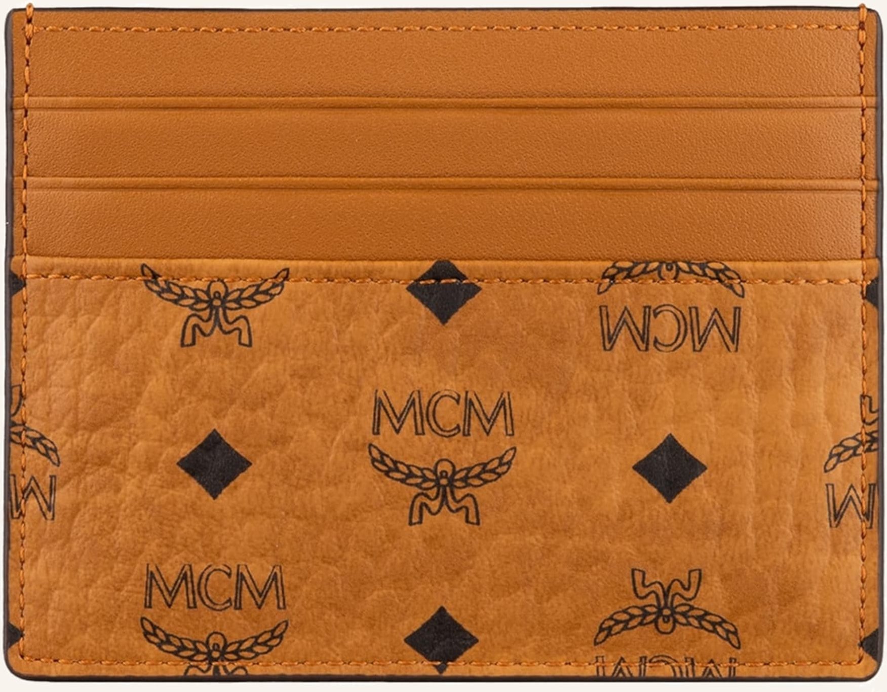Thumbnail - Mcm Kartenetui Visetos Original Mit Geldklammer braun