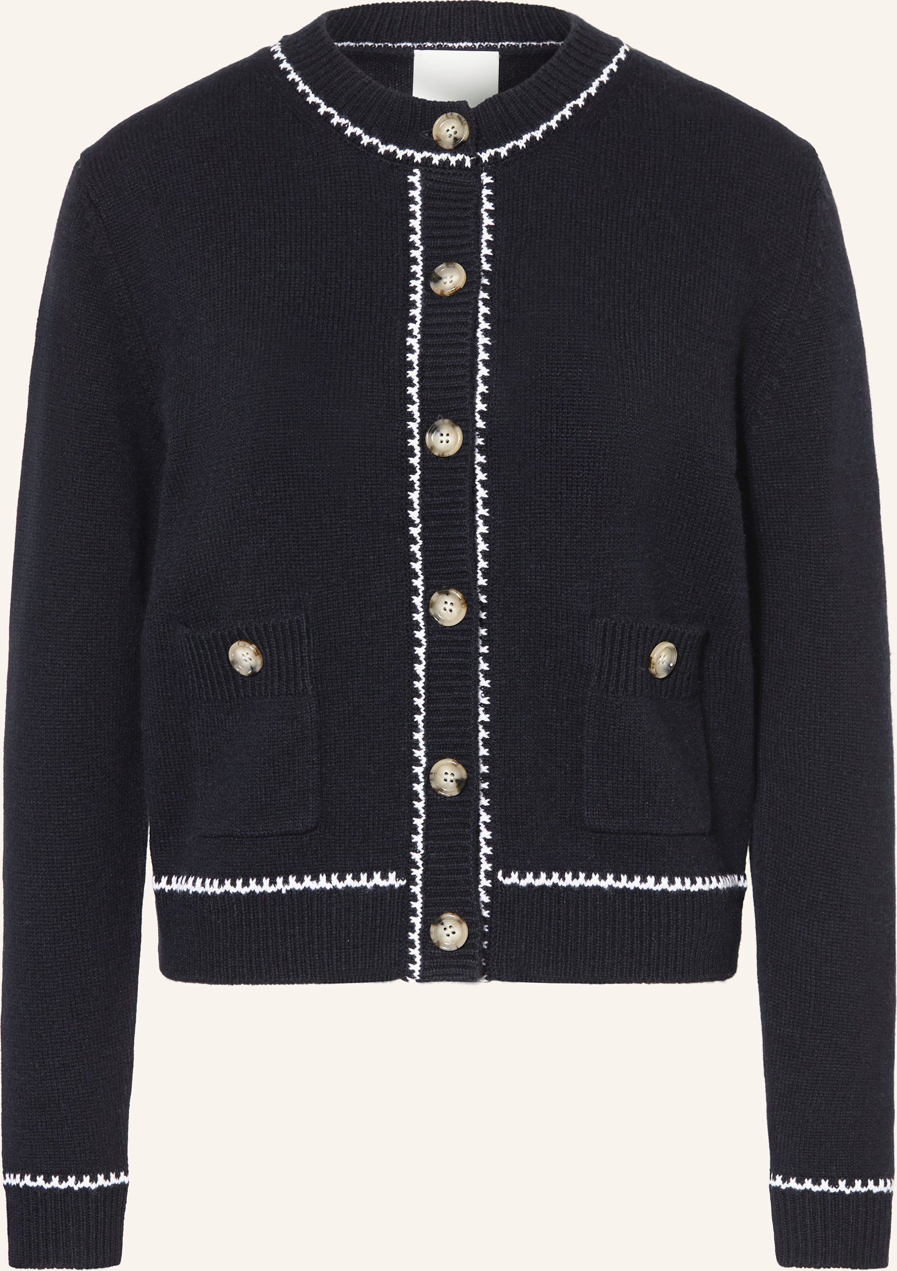 Allude Strickjacke blau