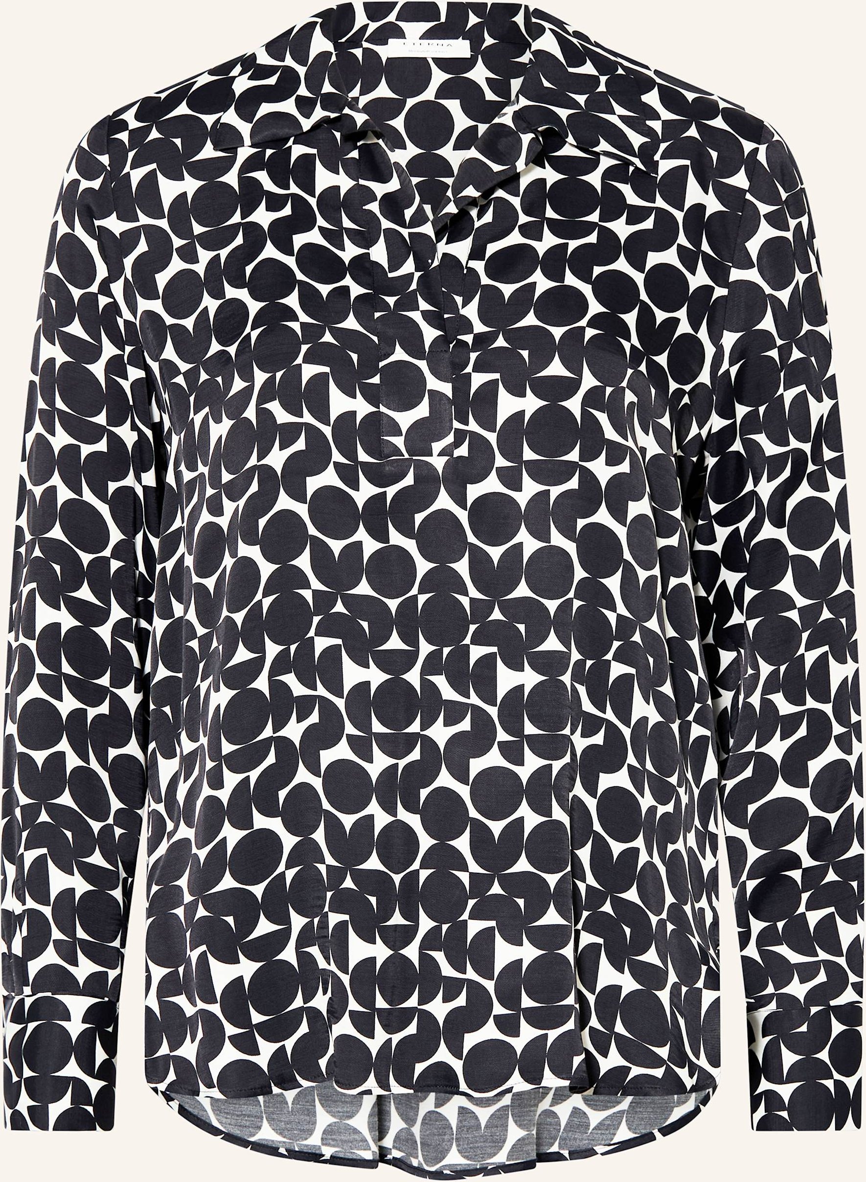 Eterna Blusenshirt Aus Satin weiss