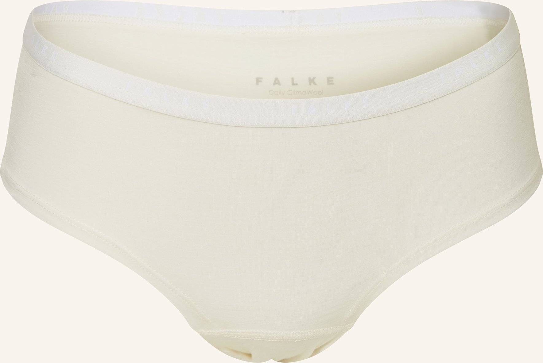 Falke Taillenpanty Daily Clima Wool Mit Merinowolle weiss