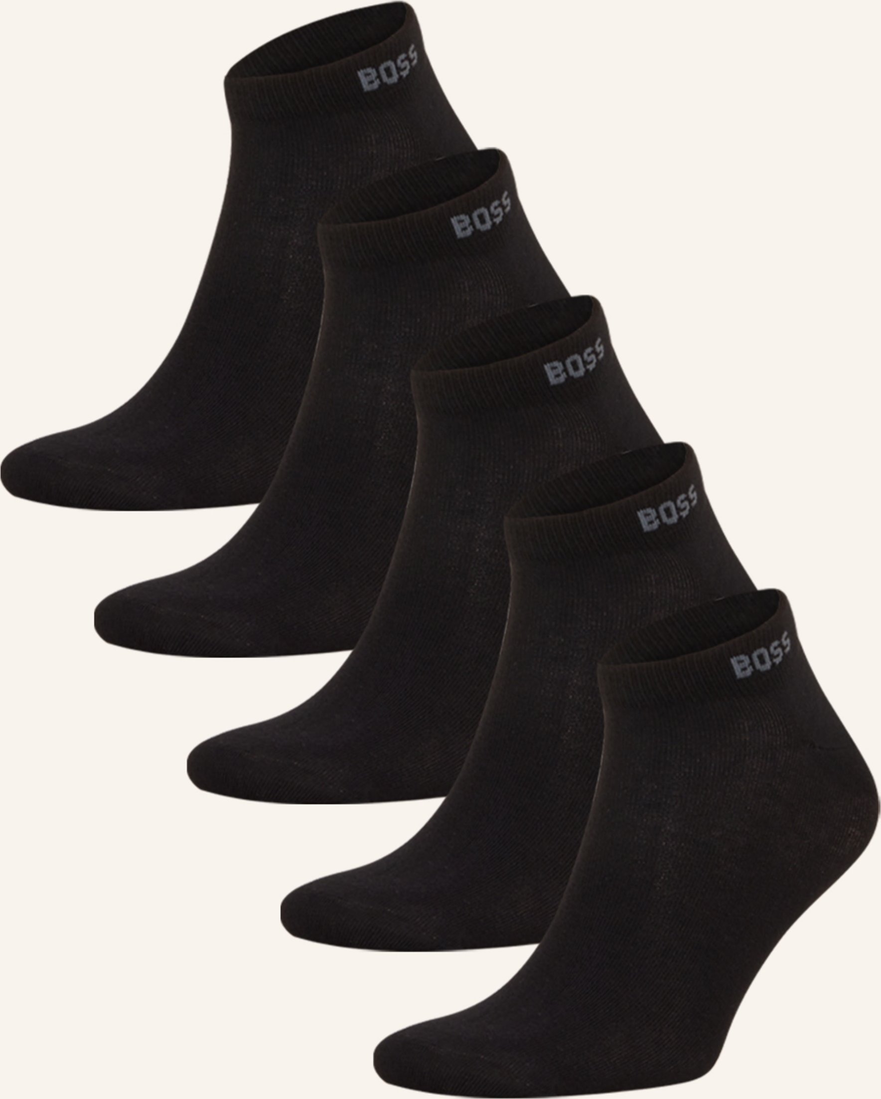 Boss 5er-Pack Socken schwarz