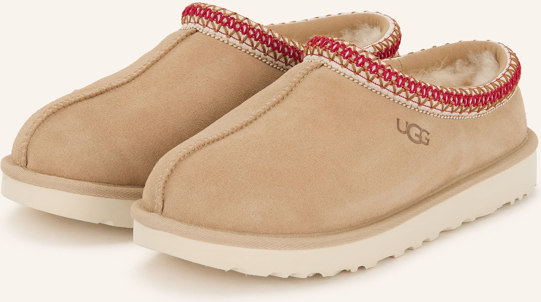 Thumbnail - Ugg Pantoletten Tasman Ii beige