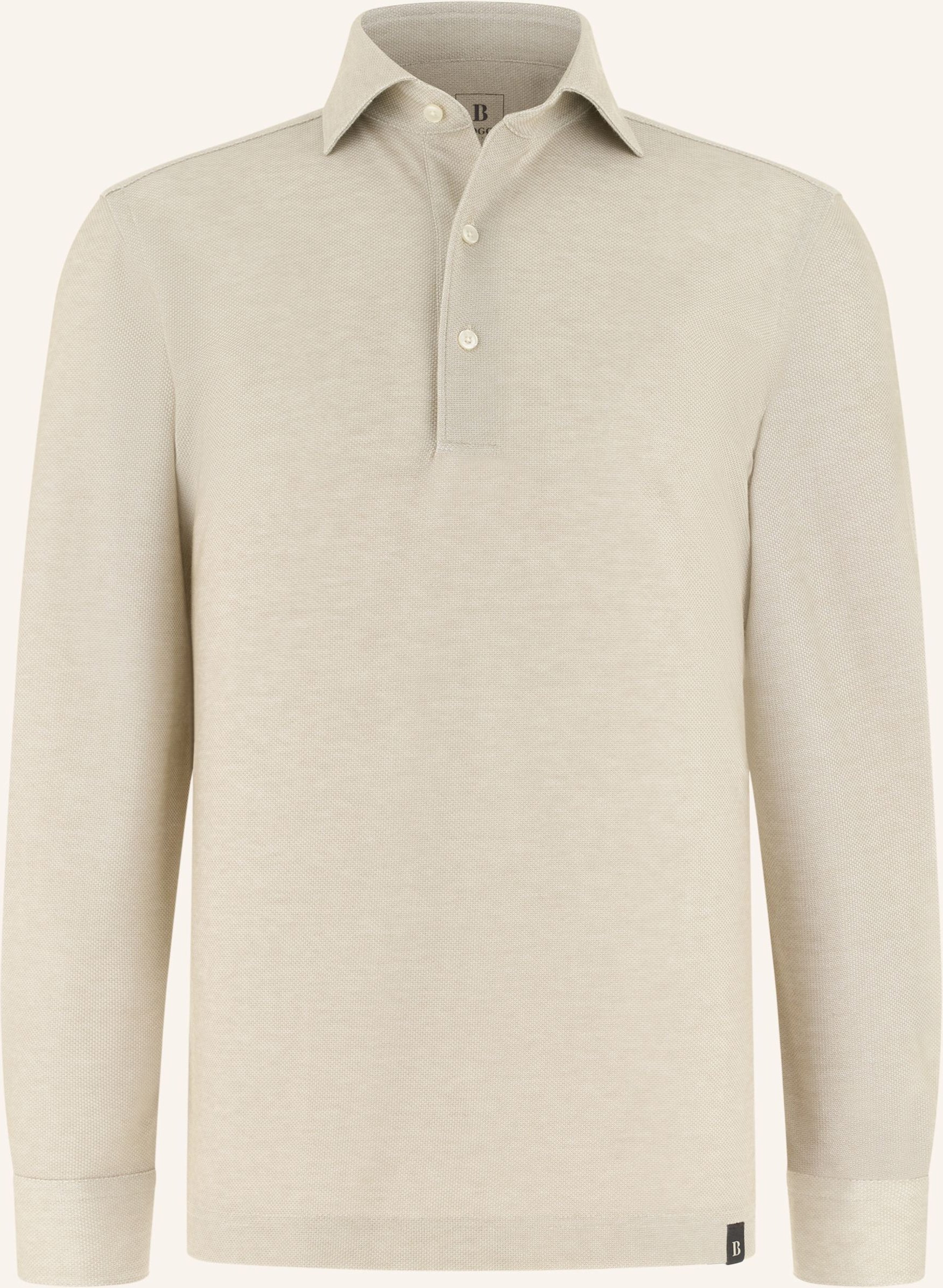 Boggi Milano Jersey-Poloshirt braun