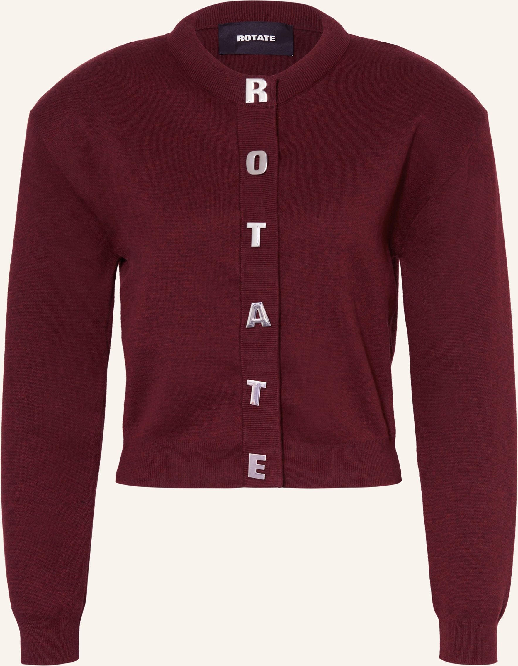 Rotate Strickjacke rot