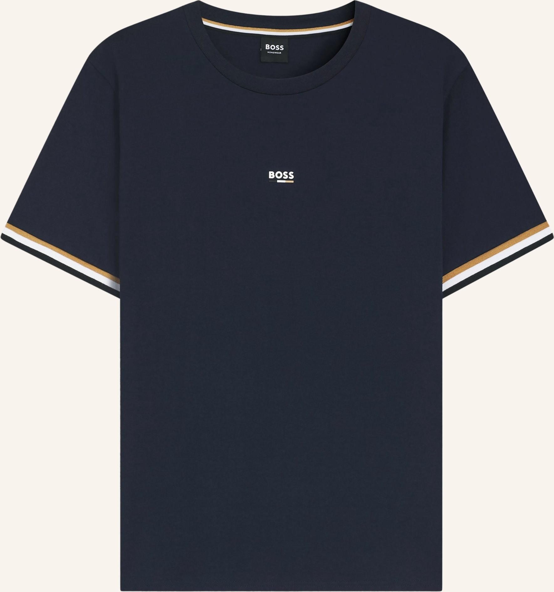 Boss Schlafshirt Iconic blau
