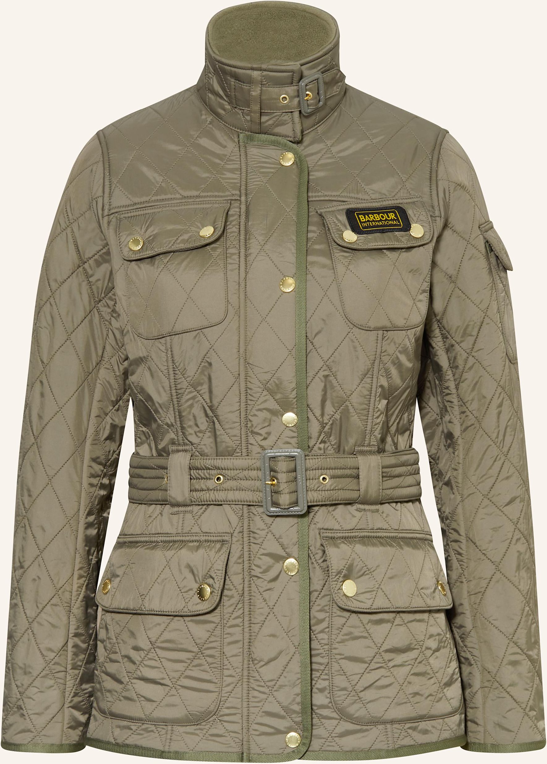Barbour International Steppjacke Polarquilt gruen